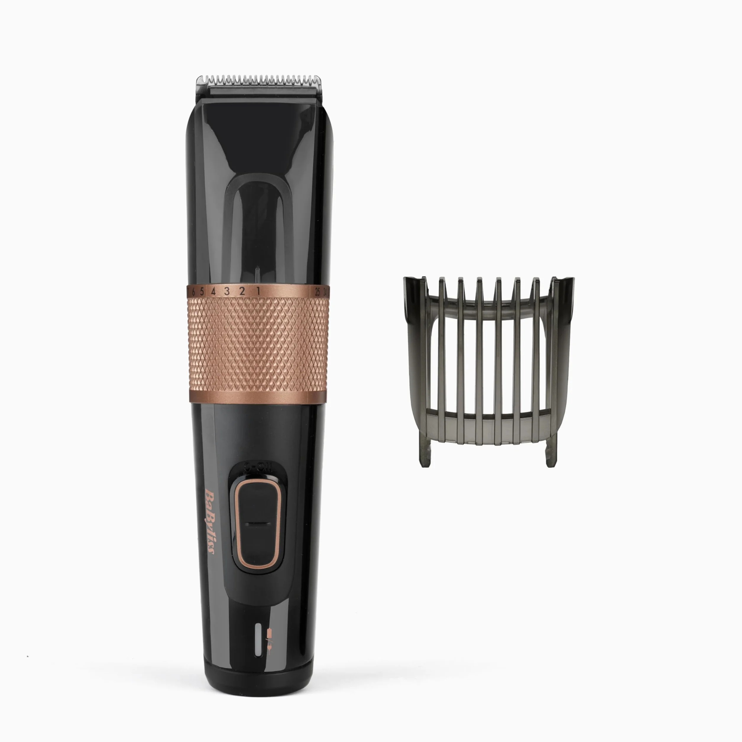 BaByliss MEN E974E Tagliacapelli con Lame in Acciaio Inox, 60 Minuti di Autonomia, a Rete/Ricaricabile, 25 Altezze di Taglio da 1 mm a 25 mm, Precisione 1 mm, Lame Rimovibili e Lavabili