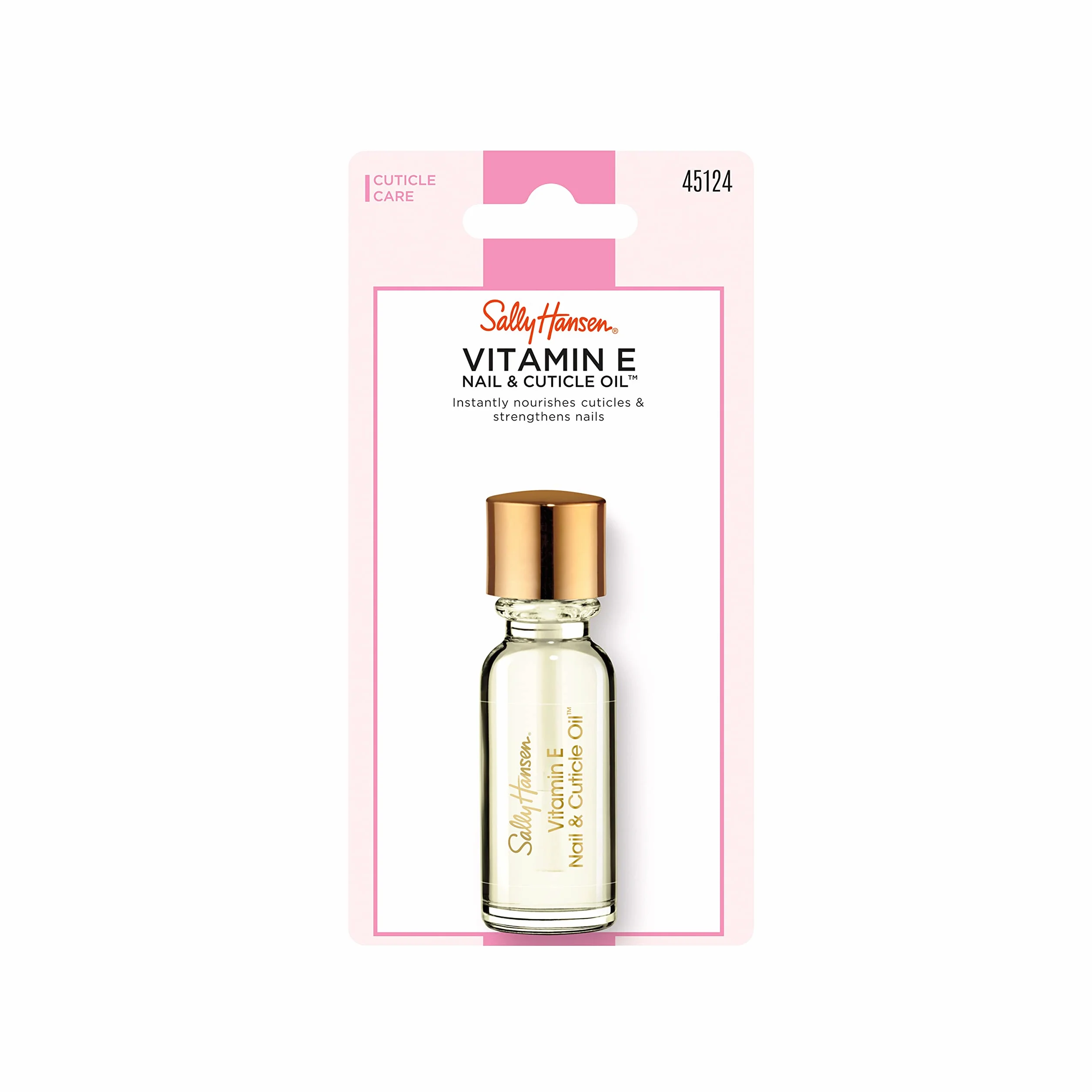 Sally Hansen - Olio Cuticole e Unghie con Vitamina E - Cuticle Oil Nutriente e Idratante per Manicure