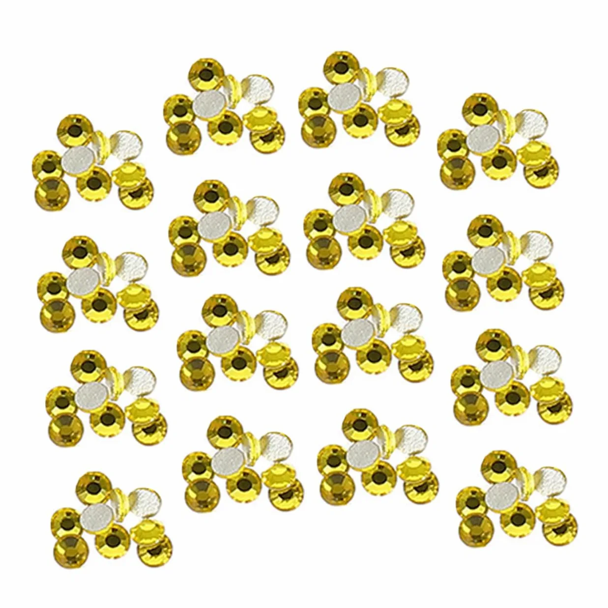 NUOBESTY 14400pezzi Strass Per Nail Art Decorazioni Per Unghie Flatback Charms Per Manicure Shiny Per Feste e Occasioni Speciali