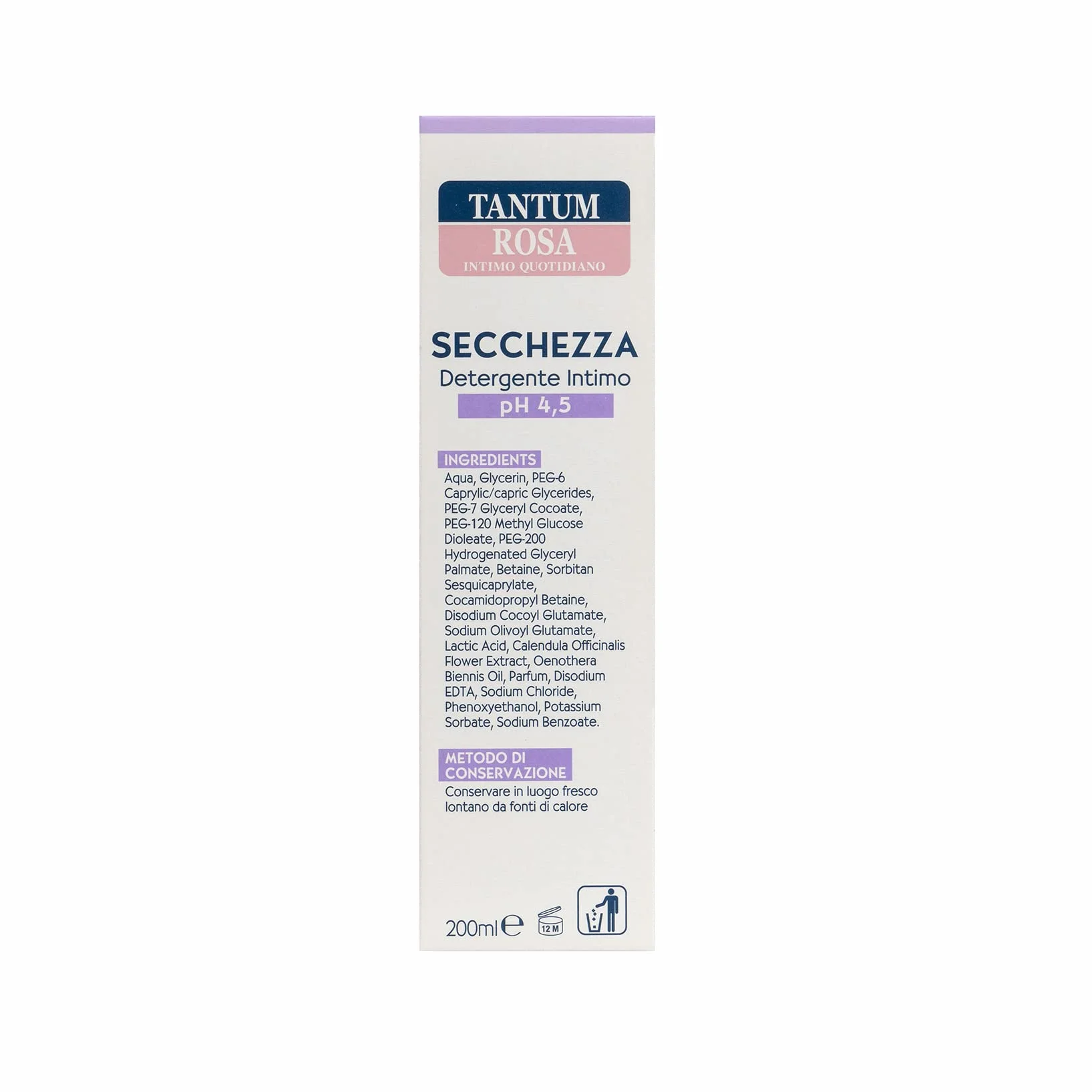 ANGELINI Tantum Rosa Secchezza Detergente Intimo - 200 ml