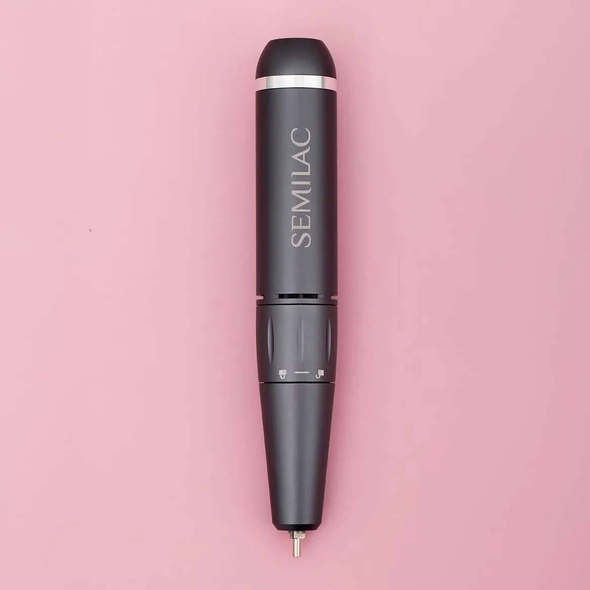 Semilac Fresa per unghie Mini Pen Black Edition – Lima elettrica compatta 30.000 giri/min, silenziosa e potente, ricarica USB, ideale per manicure e pedicure a casa