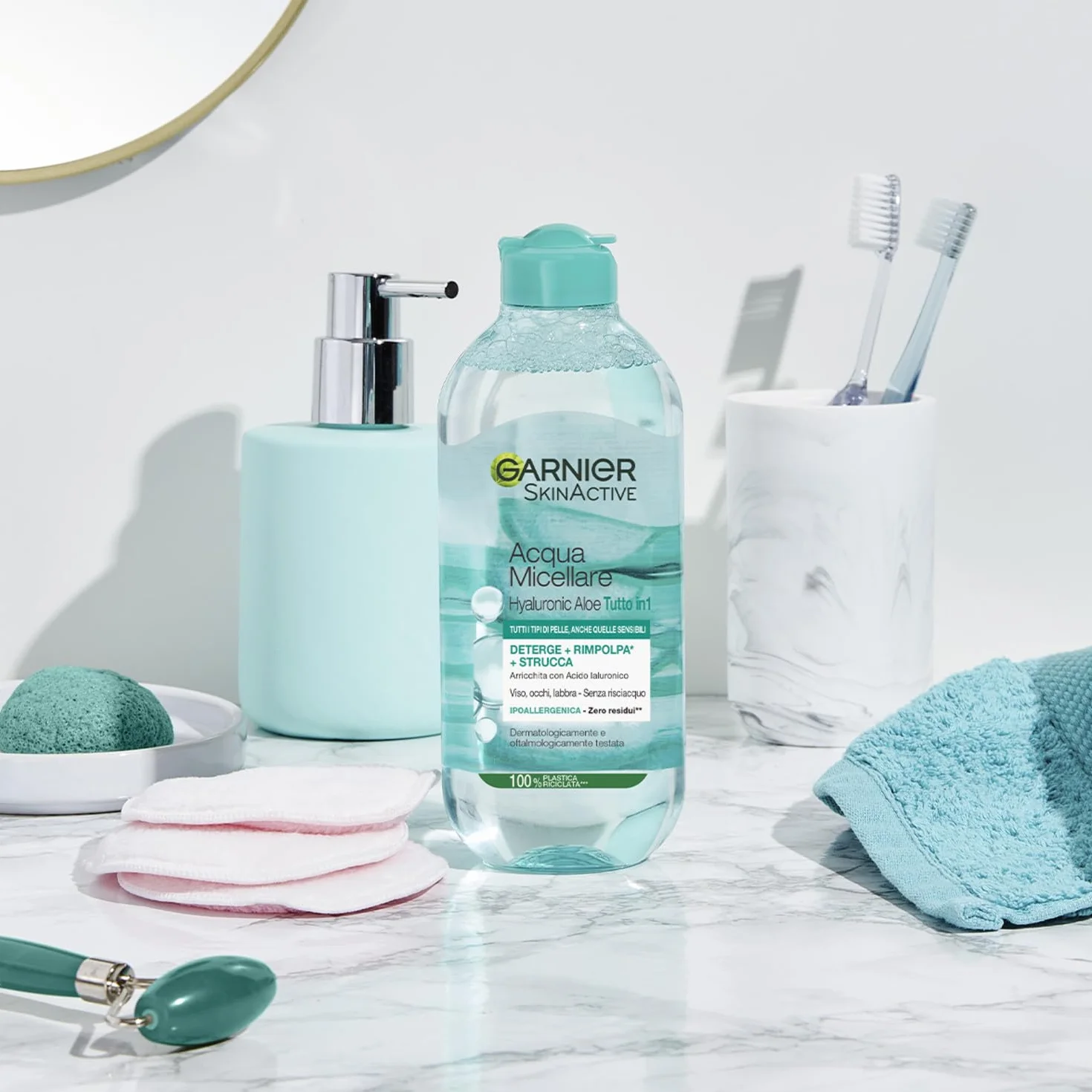 Garnier Acqua Micellare Tutto in 1, Hyaluronic Aloe, 400 ml