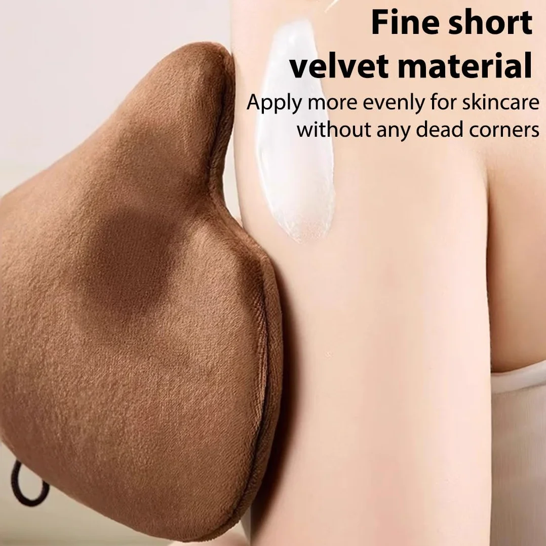 YUZNA Set Applicatore Autoabbronzante 3 in 1 - Guanto per Self Tan, Pennello per Abbronzatura e Strumento per Applicazione sulla Schiena