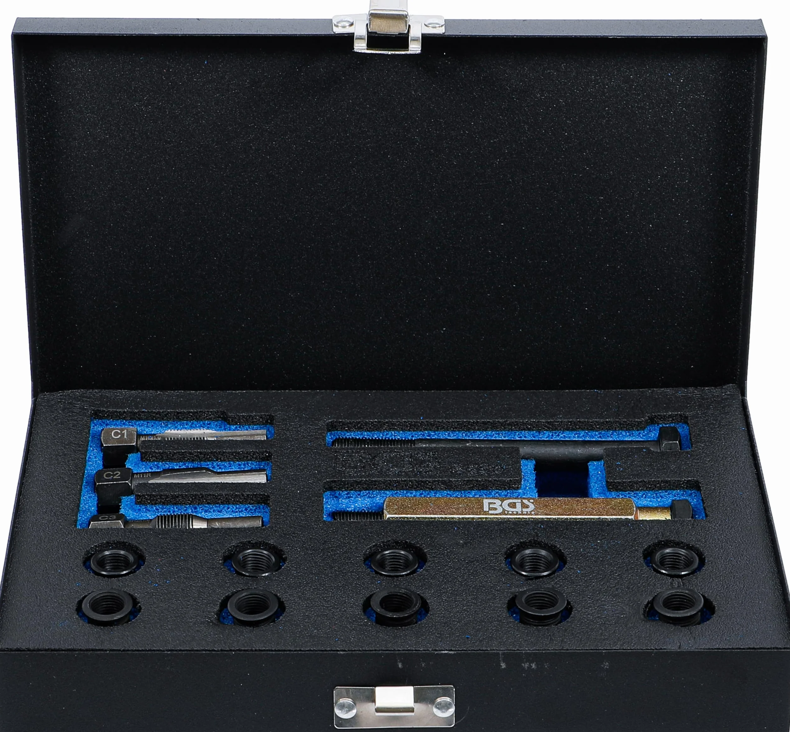 BGS 8650 Kit di riparazione per filetti sedi candelette M10 x 1,0