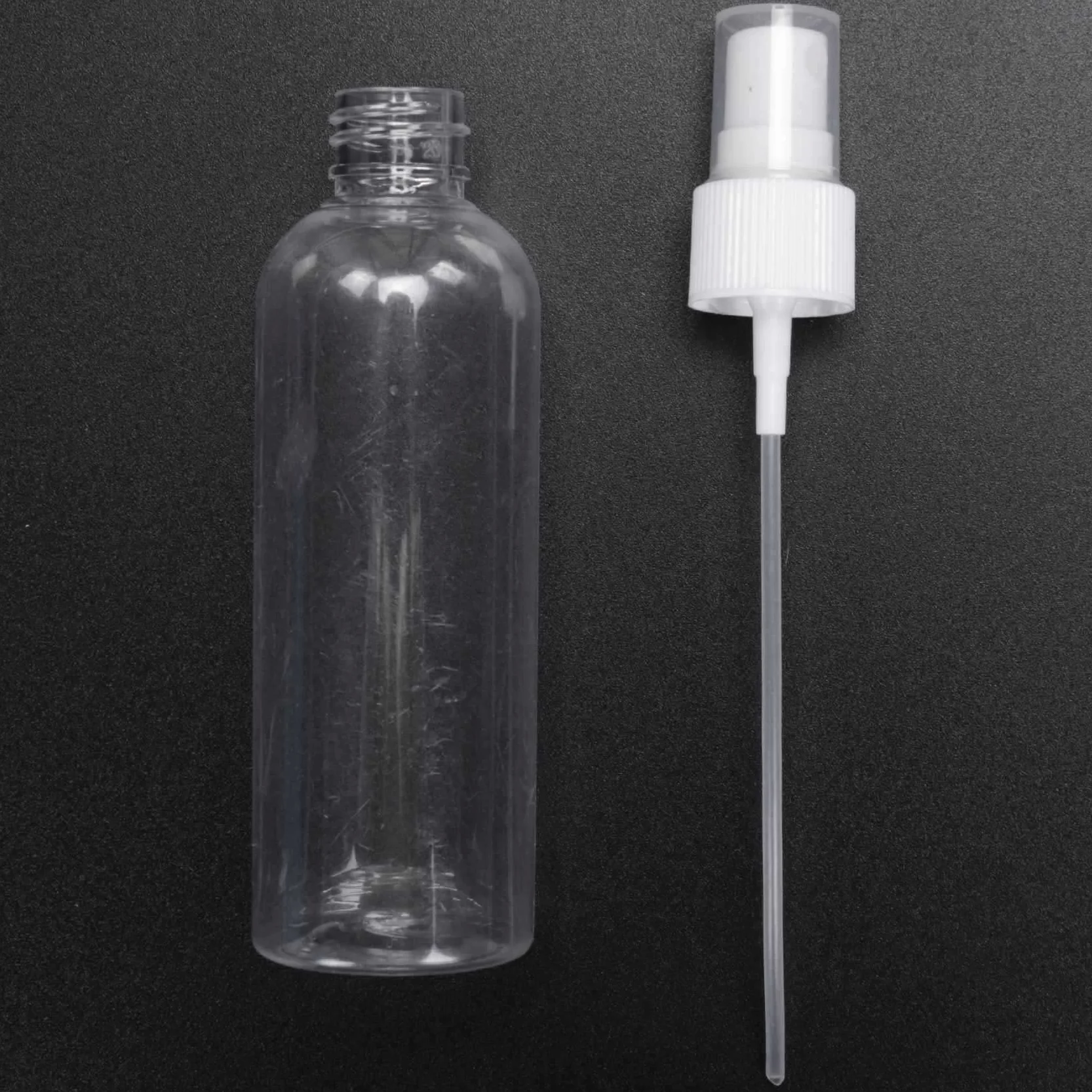 ISTOVO 100PCS 100 Ml Atomizzatore di Profumo in Plastica Trasparente Piccolo Mini Set di Bottiglie da Viaggio Riutilizzabili per Bombole Vuote