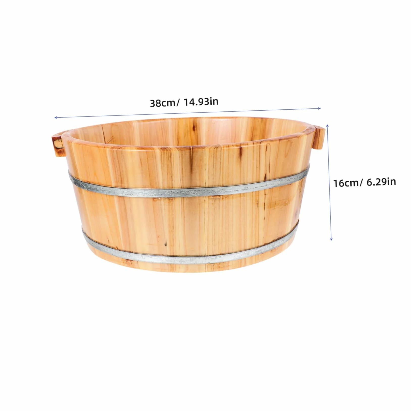 Vasca Da Bagno Per Piedi 15.00In X 13.78In X 6.30In Secchio Per Pediluvio Riutilizzabile Per Uso Domestico Lavaggio Dei Piedi Pedicure Bacinella Facile Da Pulire E Portatile