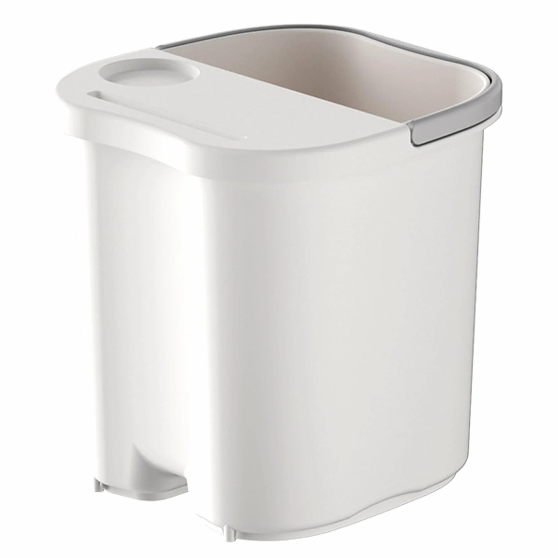 Bacinella per immersione dei piedi, massaggio integrato, trasparente, 34 cm | Nodi massaggianti ergonomici, coperchio a tenuta stagna, ideale per la cura dei piedi a casa