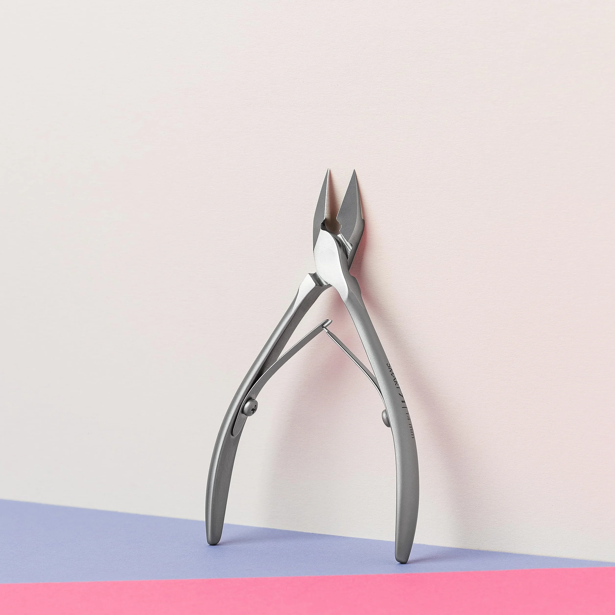 STALEKS PRO by Natury Nails Pinza professionale per unghie 14 mm. Pedicure speciali. Acciaio inossidabile. Smart 71-14