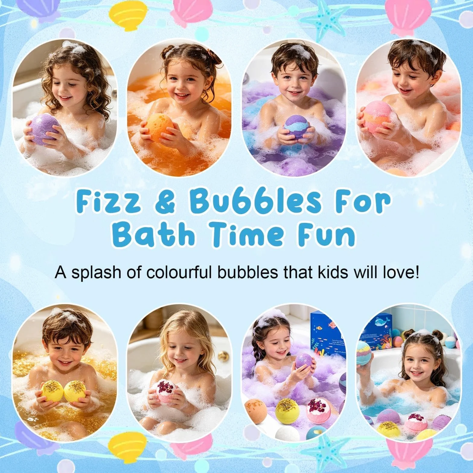 Bagnoschiuma Adulti,Con Giocattoli E Detergente Ad Azione Profumata,12 Pezzi Palline Effervescenti da Bagno Profumate per Bambini | per Donne, Mamme, Mogli, Nonne, Ragazze, Giovani, Casa, Viaggio