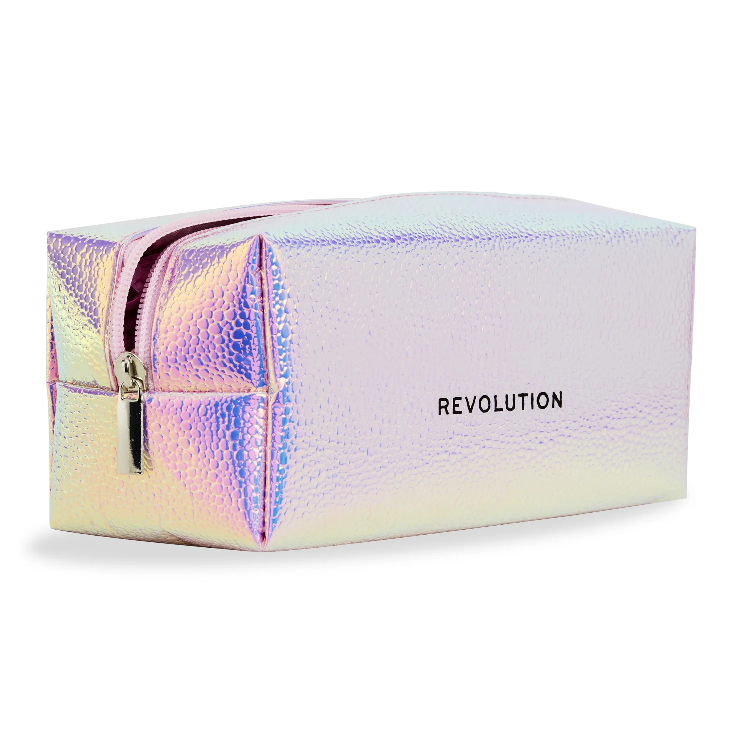 Revolution Beauty Set Pennelli Glam Up, 7 Pezzi per Occhi, Viso & Guance con Pochette, Vegano & Senza Crudeltà