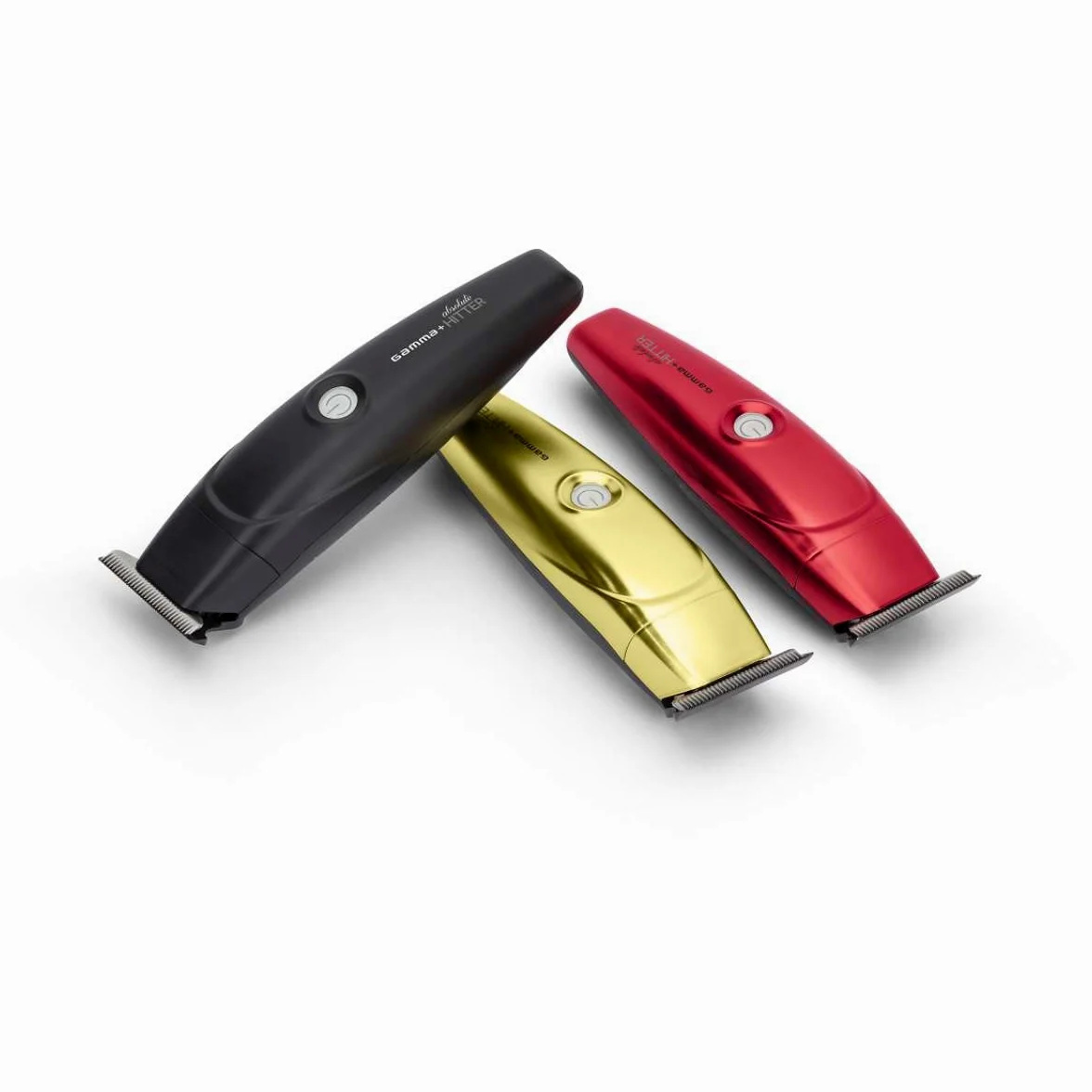 Gamma Più - ABSOLUTE HITTER - GOLD ROSE - Trimmer Cordless Professionale - Top Skeletron + 3 Cover Intercambiabili