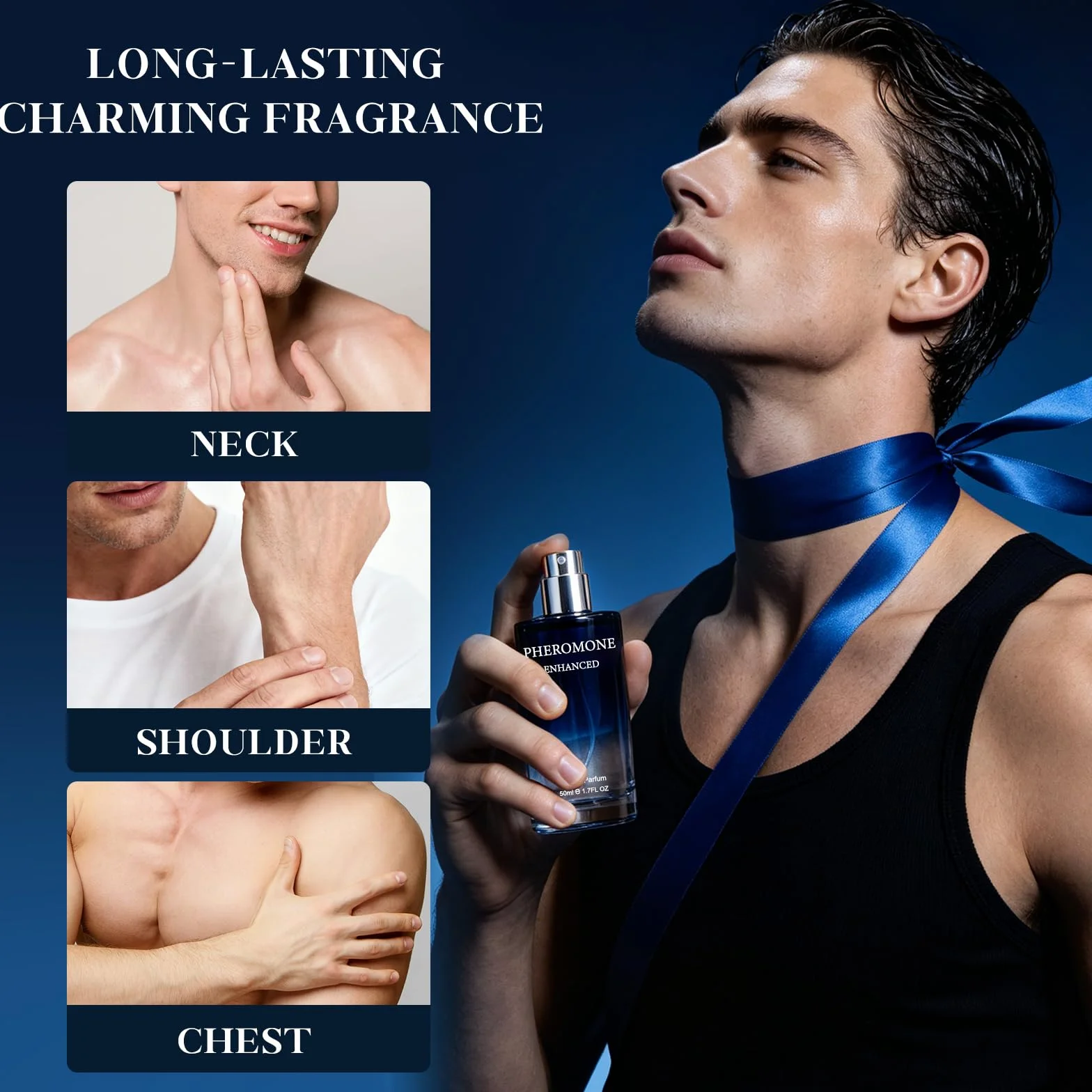 Profumo Uomo Profumi Idee Regalo - 50ml Perfume Uomo Legnoso Regalo Compleanno e Natale, Regali Anniversario per Lui Papà Fidanzato