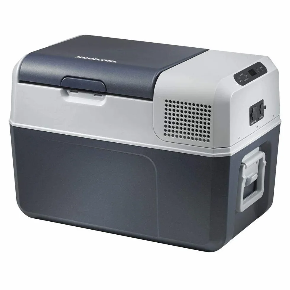 Mobicool FR40 AC/DC Mini Frigo Portatile a Compressore 38 L 12/24 V 230 V Grigio