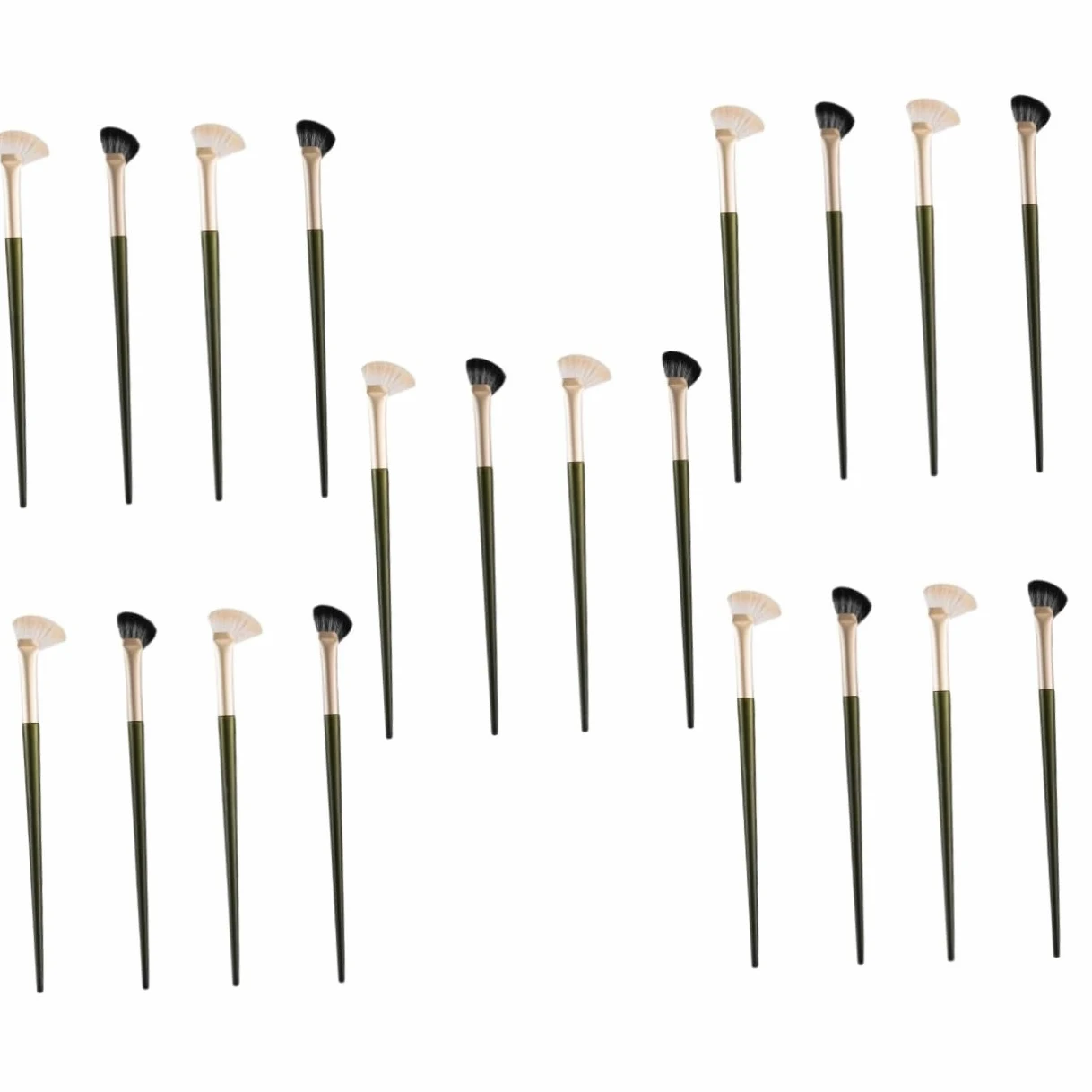 Didiseaon 20pezzi Contour Per Angolato e Ombretto Per Occhiaie e Puffiness Multifunzionali Per e Sopracciglia Morbidi