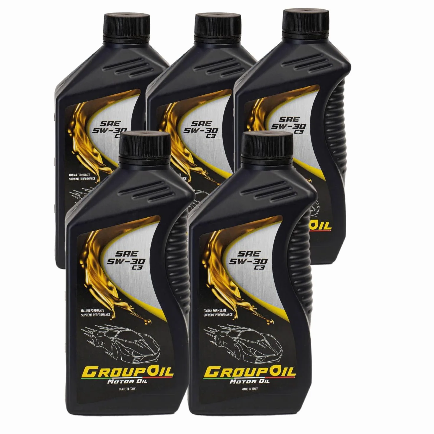 GROUPOIL 5W30 ACEA C3 5x1L Olej silnikowy syntetyczny
