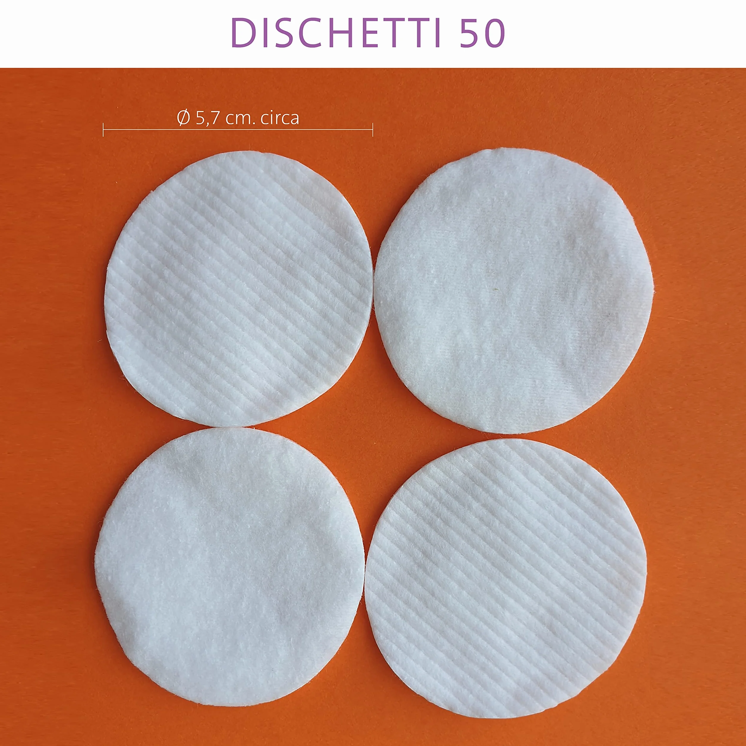 LINEA BEAUTY Dischetti 100% Puro Cotone 50 pz. struccanti viso