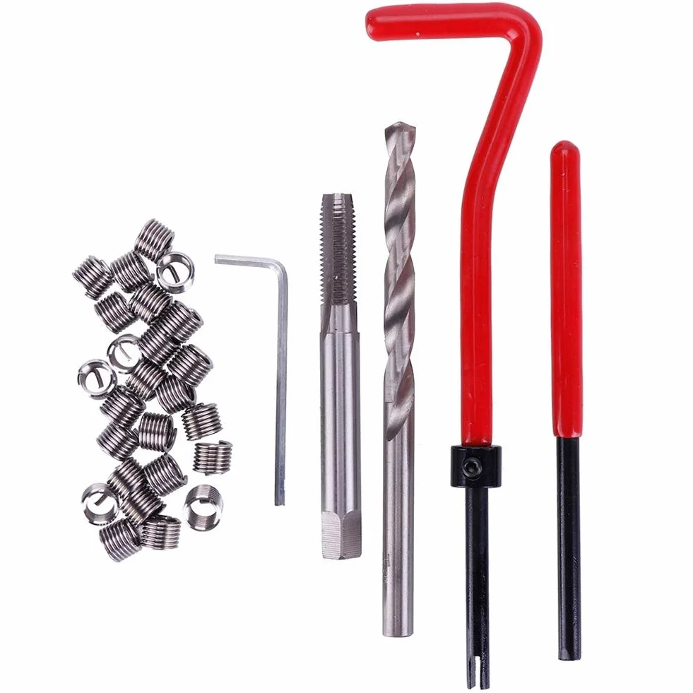 Teabelle Kit Riparazione Filetti M6 x 1 mm 30pz per Automotive
