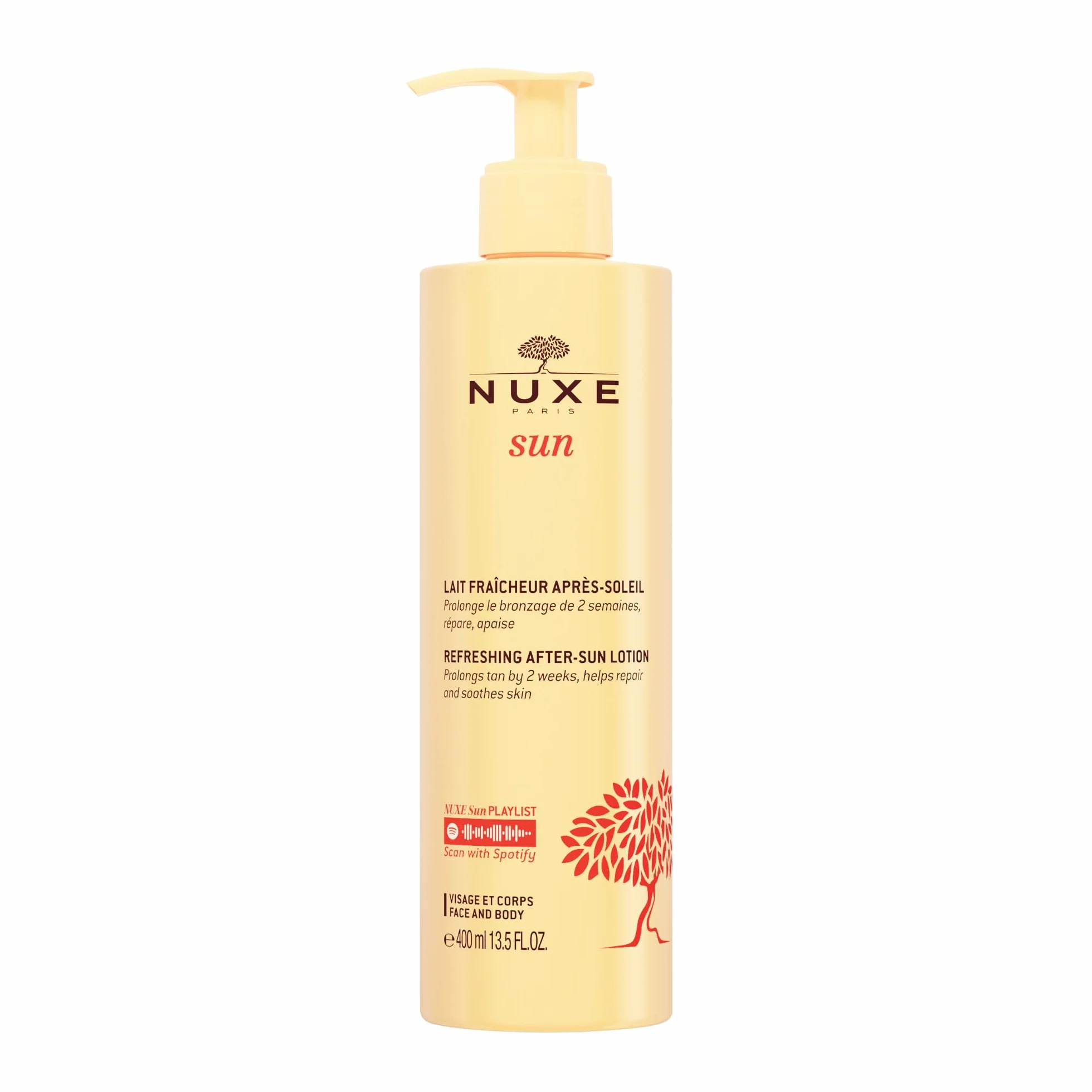 Nuxe Sun Latte freschezza dopo il sole, viso e corpo, 400 ml