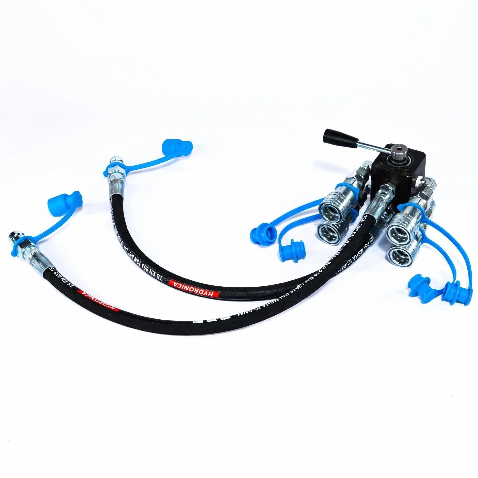 Valvola deviatrice a 6 porte Tractor Remote Manuale, 2 in 4 porte