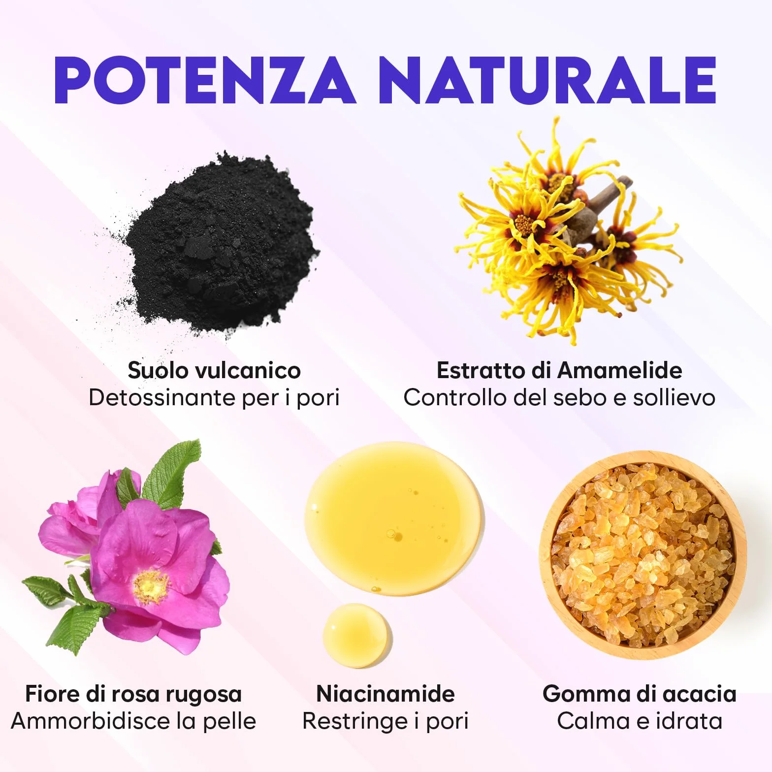 Cerotti Punti Neri Naso – Cerotti per Punti Neri con Amamelide e Niacinamide – Pore Strips per Rimuovere Bianchi e Liberare i Pori (24 Pezzi)