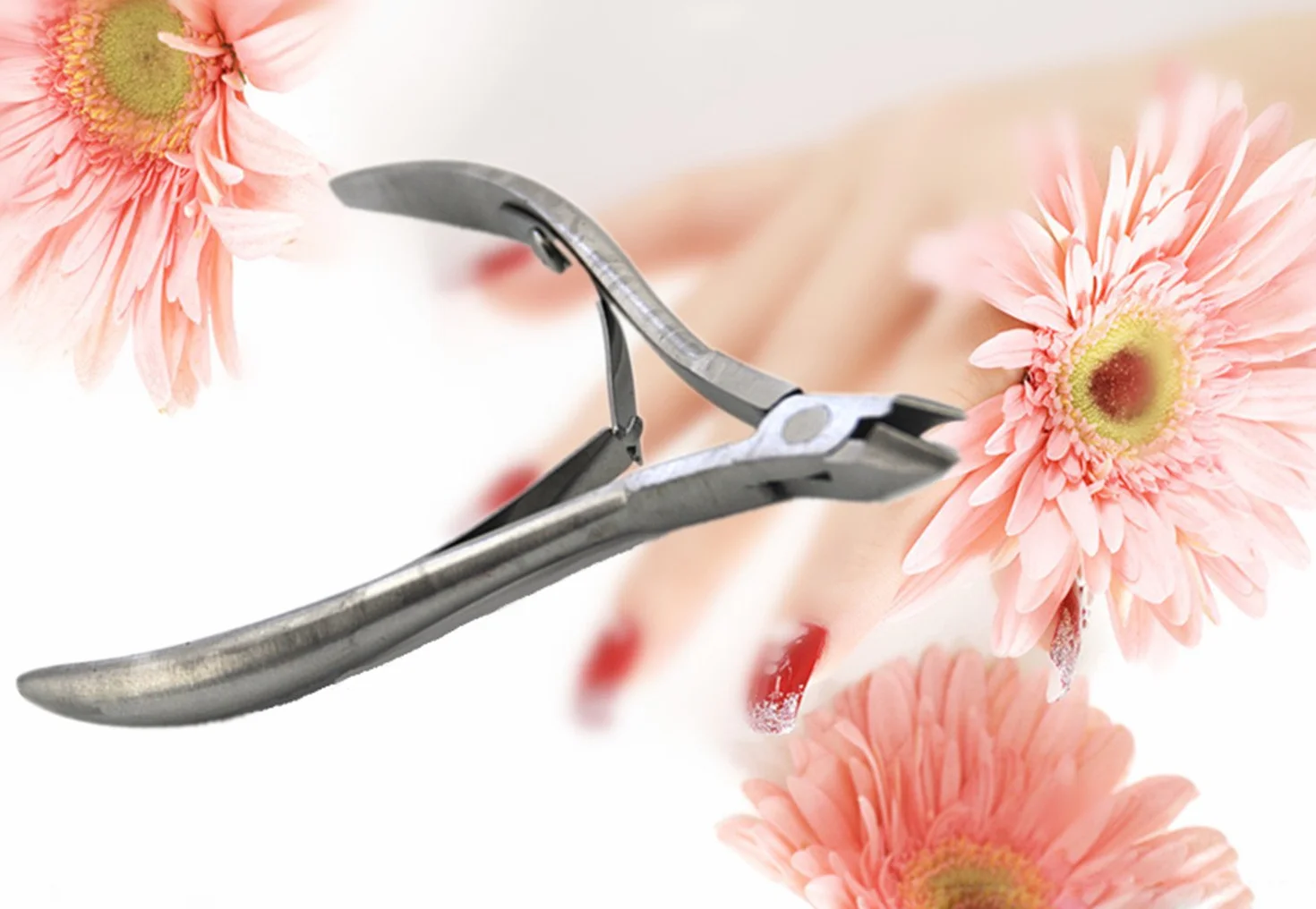 KADS Forbice In Acciaio Inox Nail Cuticle Nipper Cutter Trimmer Art Tool per Pedicure Manicure