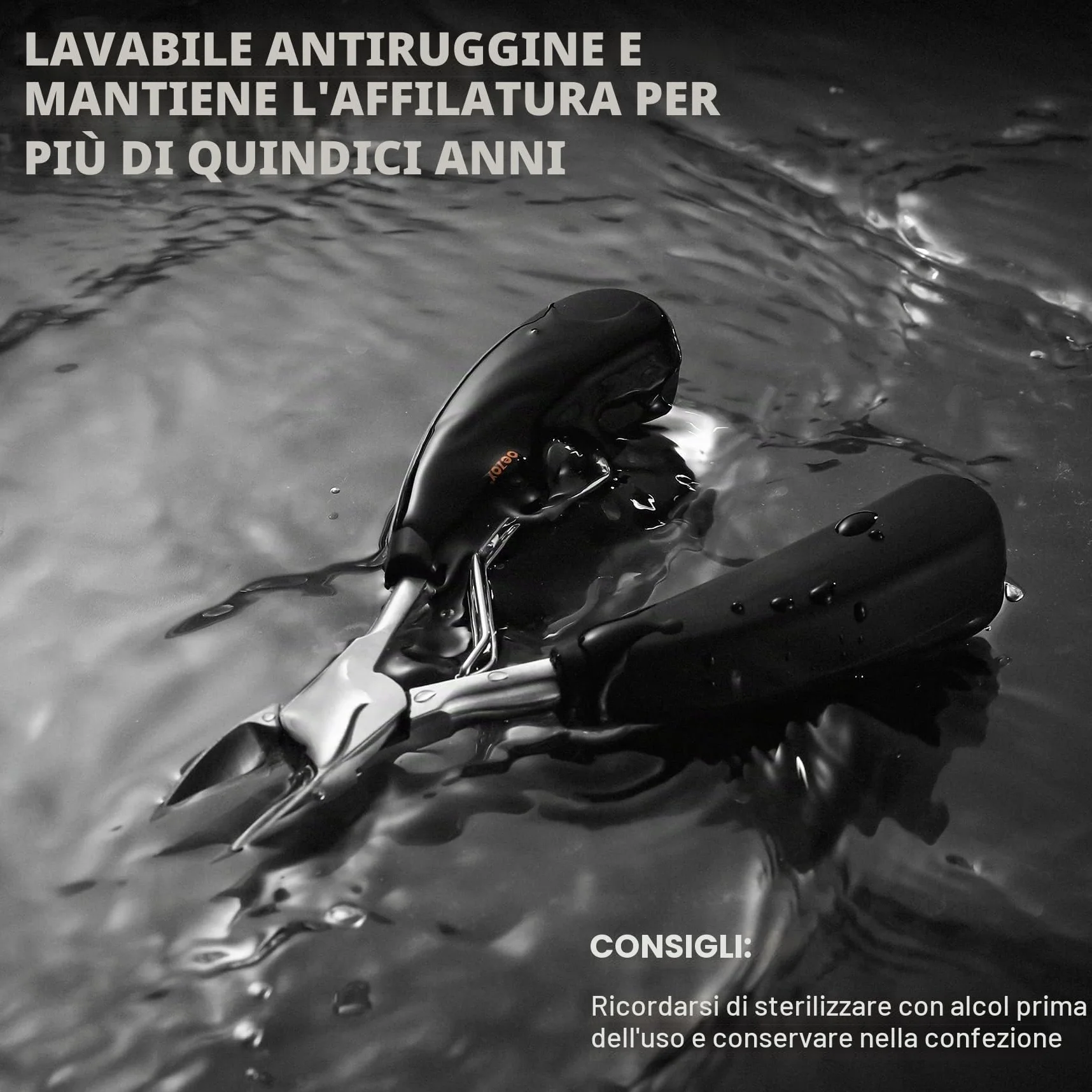 BEZOX Tronchesino Tagliaunghie In Acciaio Inox Di Precisione Per Unghie Incarnite Mani