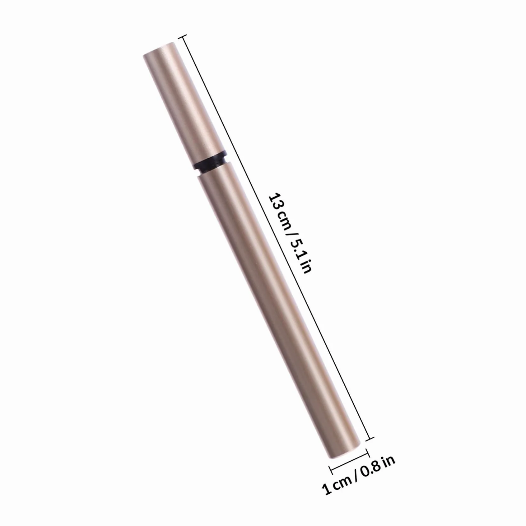 Operitacx Set 5 Tubetti Eyeliner Ricaricabili 1ml Applicatore Liquido e Pennello Cotone, Contenitori per Trucco Occhi Portatili senza Perdite per Uso Fai da Te