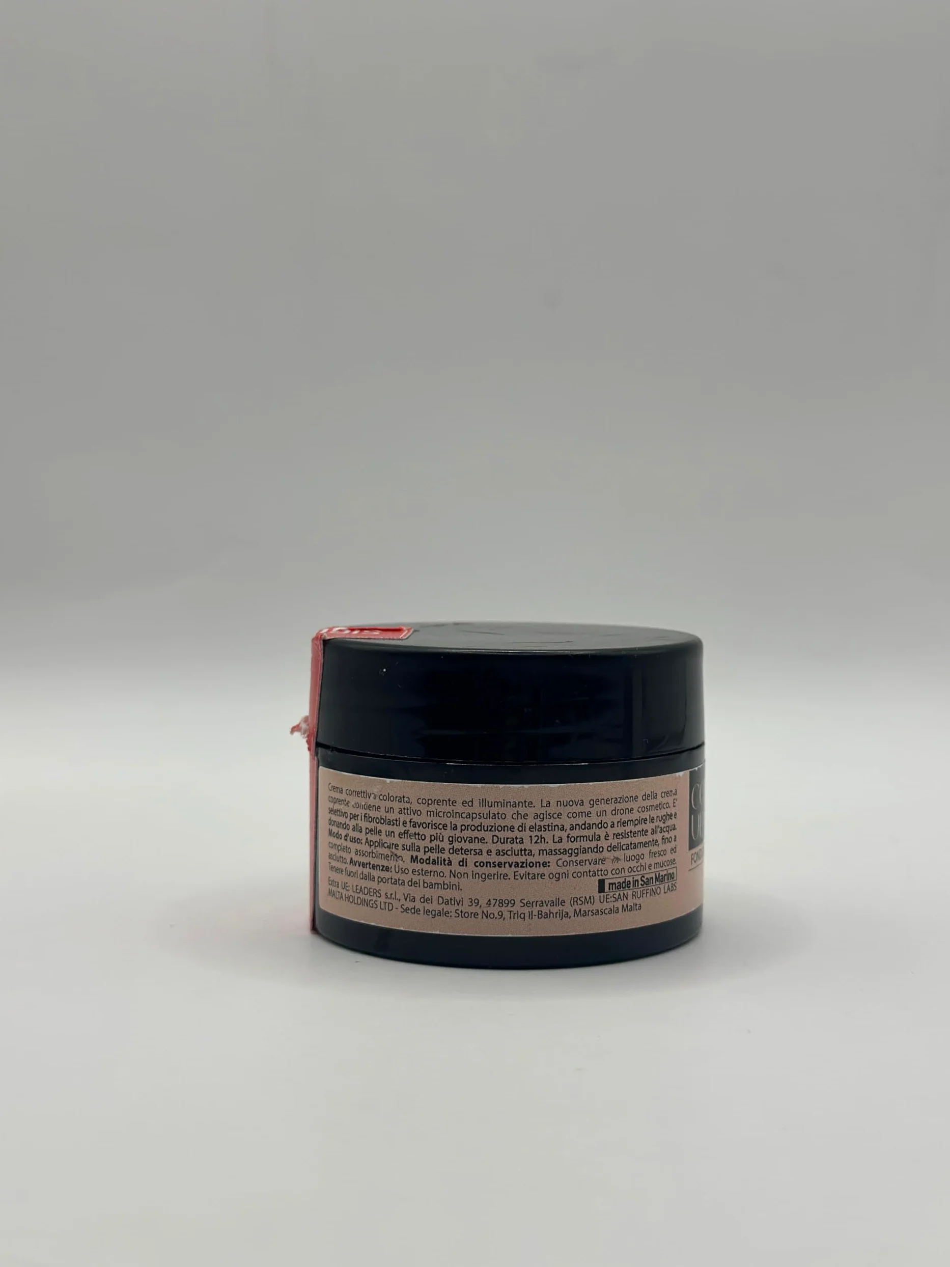 CoverUp Fondotinta Idratante Anti-Rughe 100ml | Con Sodio Ialuronato, Copertura Modulabile da Media ad Alta, Effetto Naturale e Lunga Durata, Waterproof