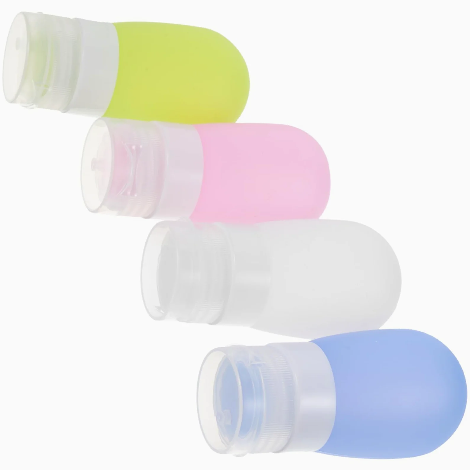Didiseaon 12 Pz Flaconi Cosmetici Portatili Da Viaggio Flaconi Campione Contenitori Da Viaggio Per Liquidi Piccoli Contenitori Da Viaggio Contenitore Da Viaggio Per Saponette Gel Di Silice
