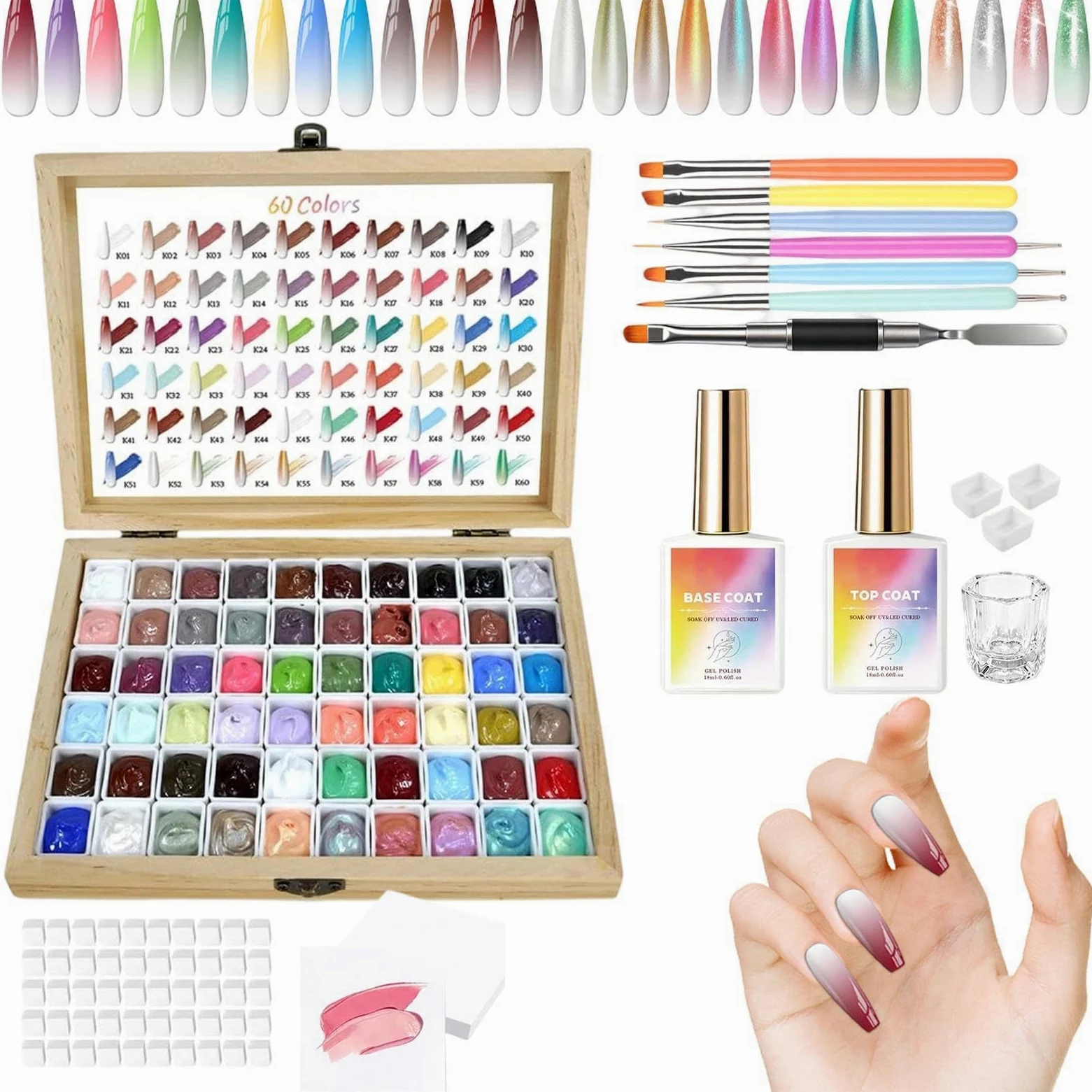 Gel Pittura Unghie,Set Manicure 120 ml Facile Principianti - Colori Per Unghie In Gel,Per Manicure A Casa Salone Viaggi Bellezza Compleanni Feste Festa Della Mamma Donne Fidanzata Moglie