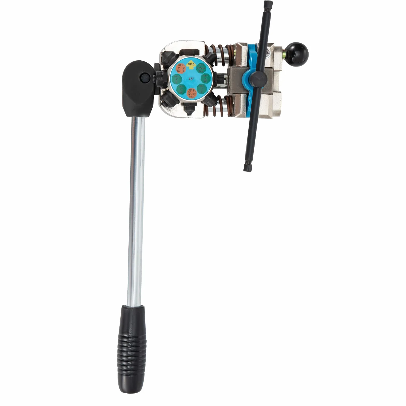 VEVOR Strumento per svasare linea freno, svasatore singolo doppio bolla 45 gradi per tubi 3/16", 1/4", 5/16", 3/8", adatto per linee metallo morbido rame