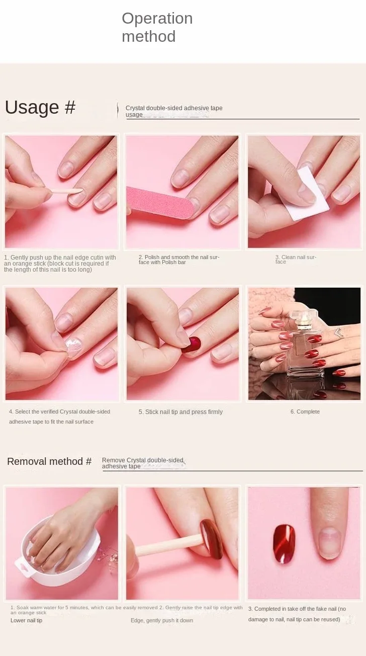 Bling Press on Nails, Unghie finte con finitura riutilizzabile di lusso, Nail Art fatta a mano con design di manicure con licenza (XL, A) (AL)