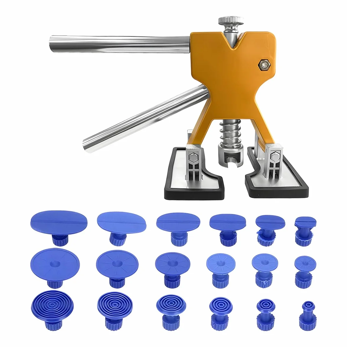 Kit Riparazione Ammaccature Auto Vernice, Strumento Rimozione Ammaccature con Linguette Colla Estrattore