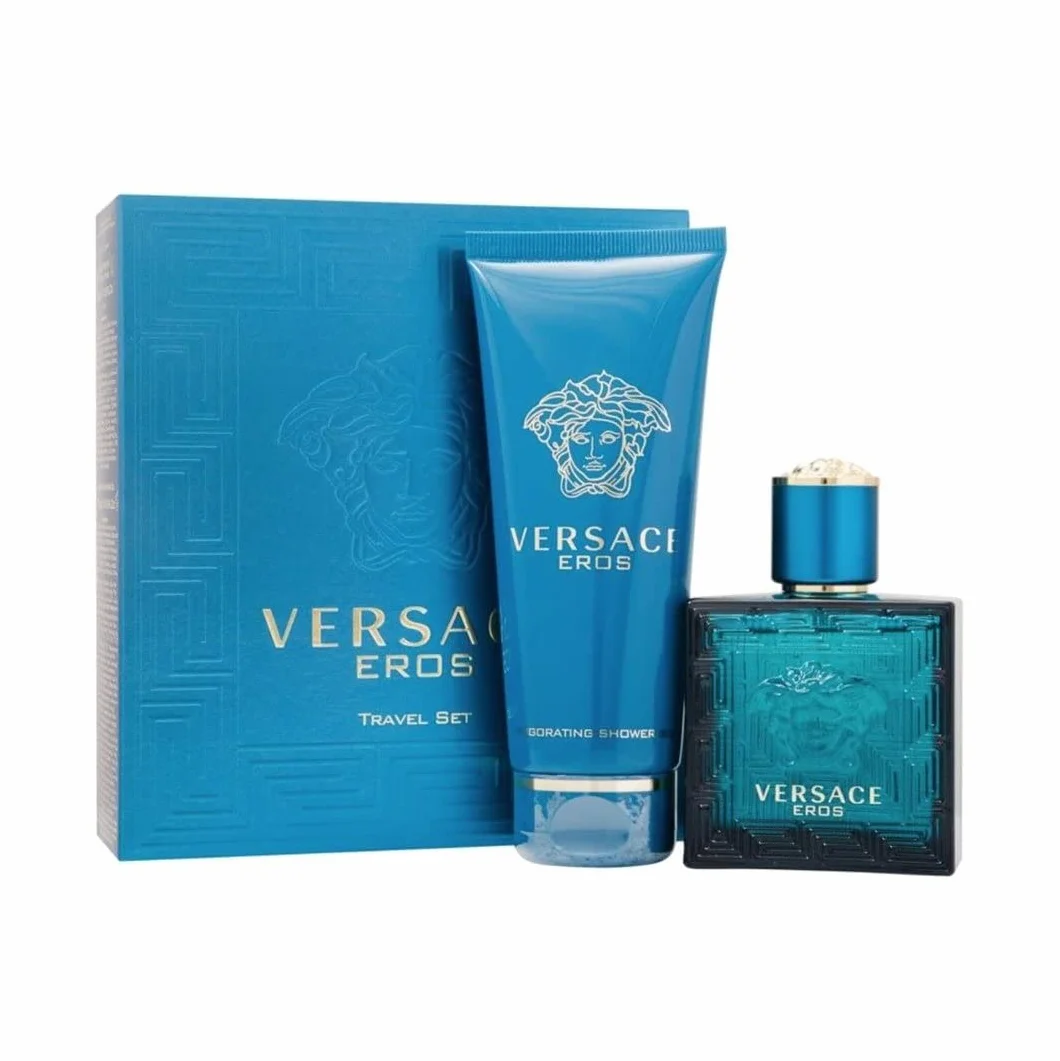 VERSACE Eros Eau de Toilette 50 ml Vap + gel 100 ml