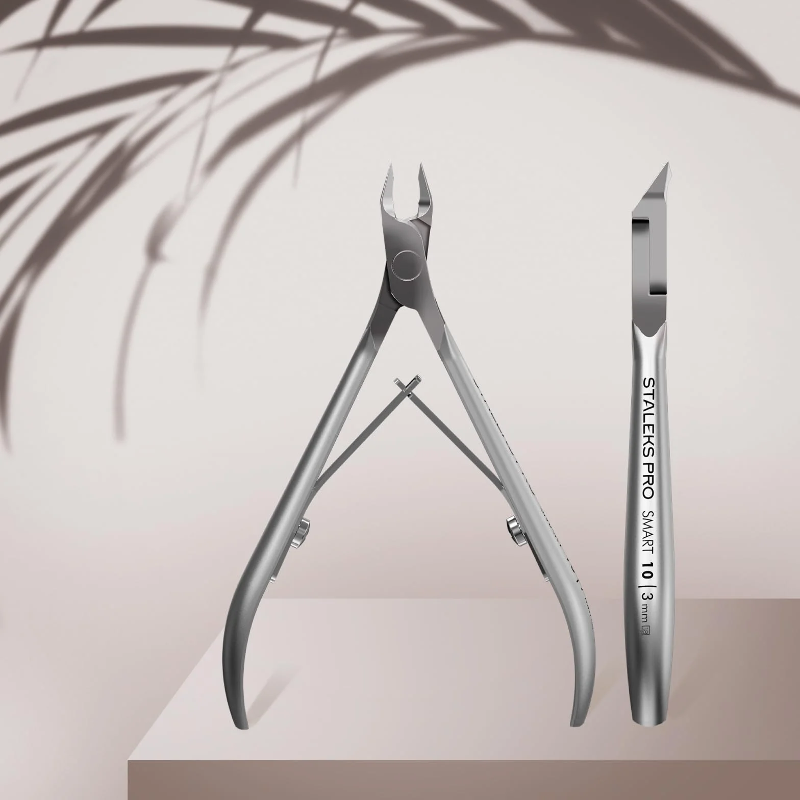STALEKS PRO - Smart 10, Tronchesina Professionale per cuticole Lama da 3mm