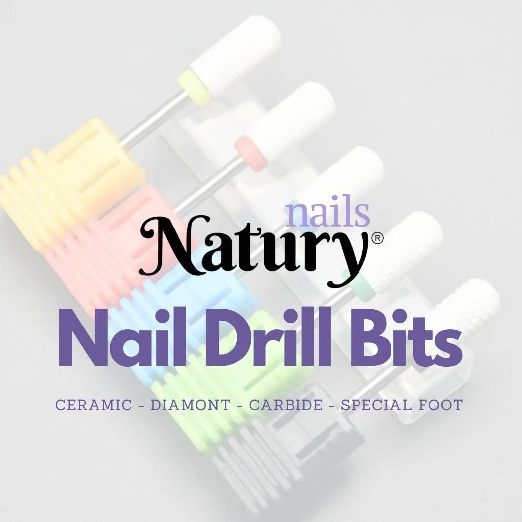 Fresa in ceramica per tornio delle unghie Manicure, grana media