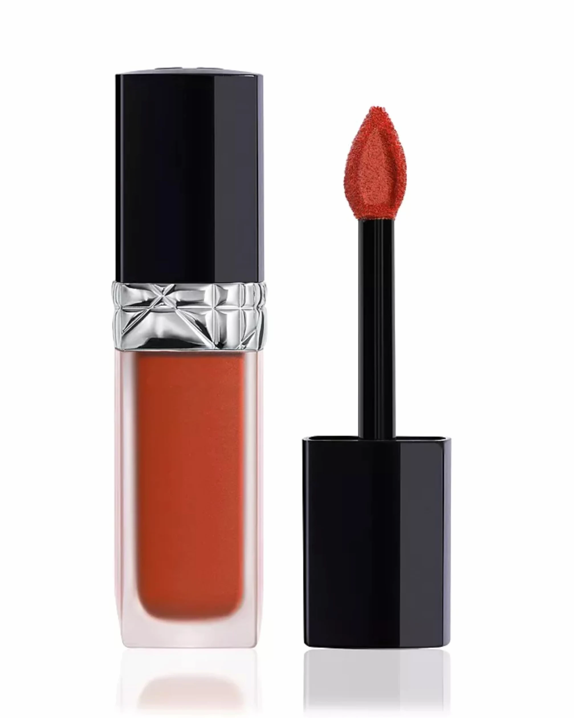 DIOR Rouge Dior Forever Liquid Transfer-Proof Matte Liquid Lipstick Ultra Pigmented Weightless Long Wear No.840 Forever Radiant (6 ml)