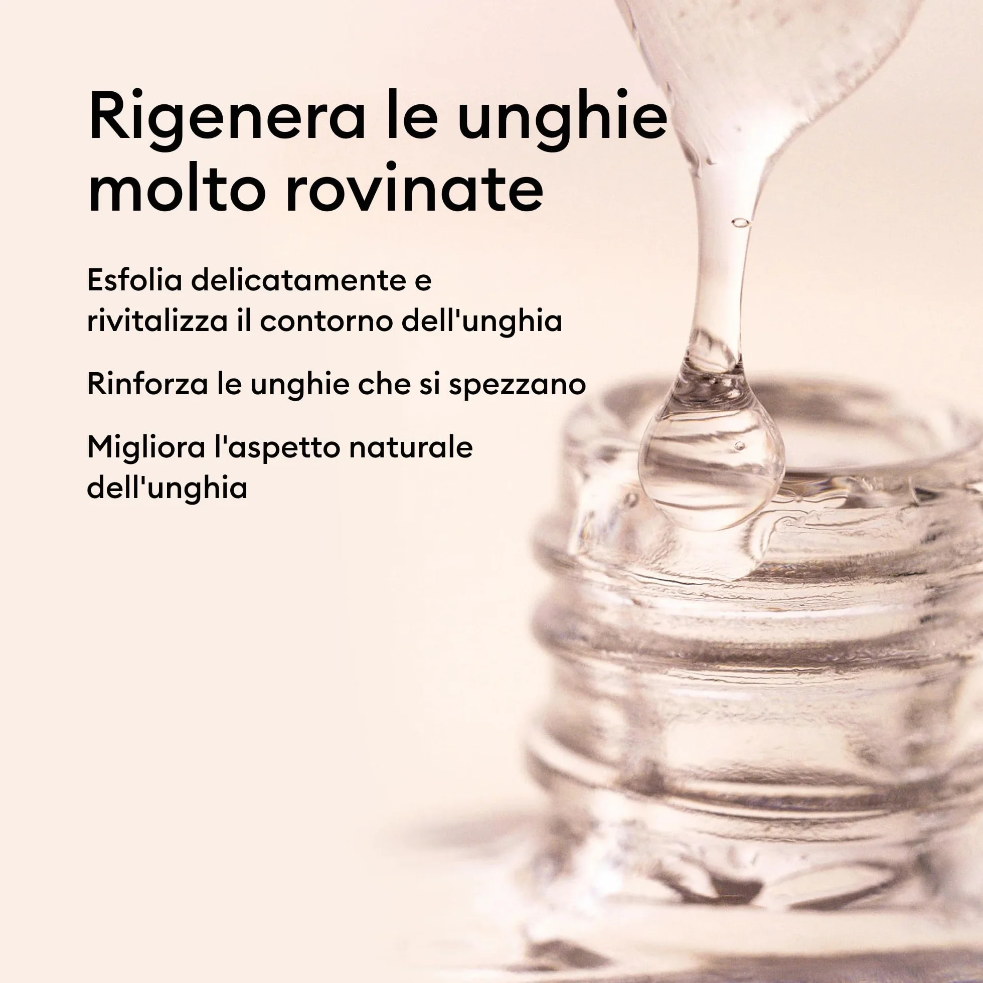 Manucurist Base S.O.S Smalto Rinforzante Unghie Danneggiate Arricchita con Vitamine Made in Francia