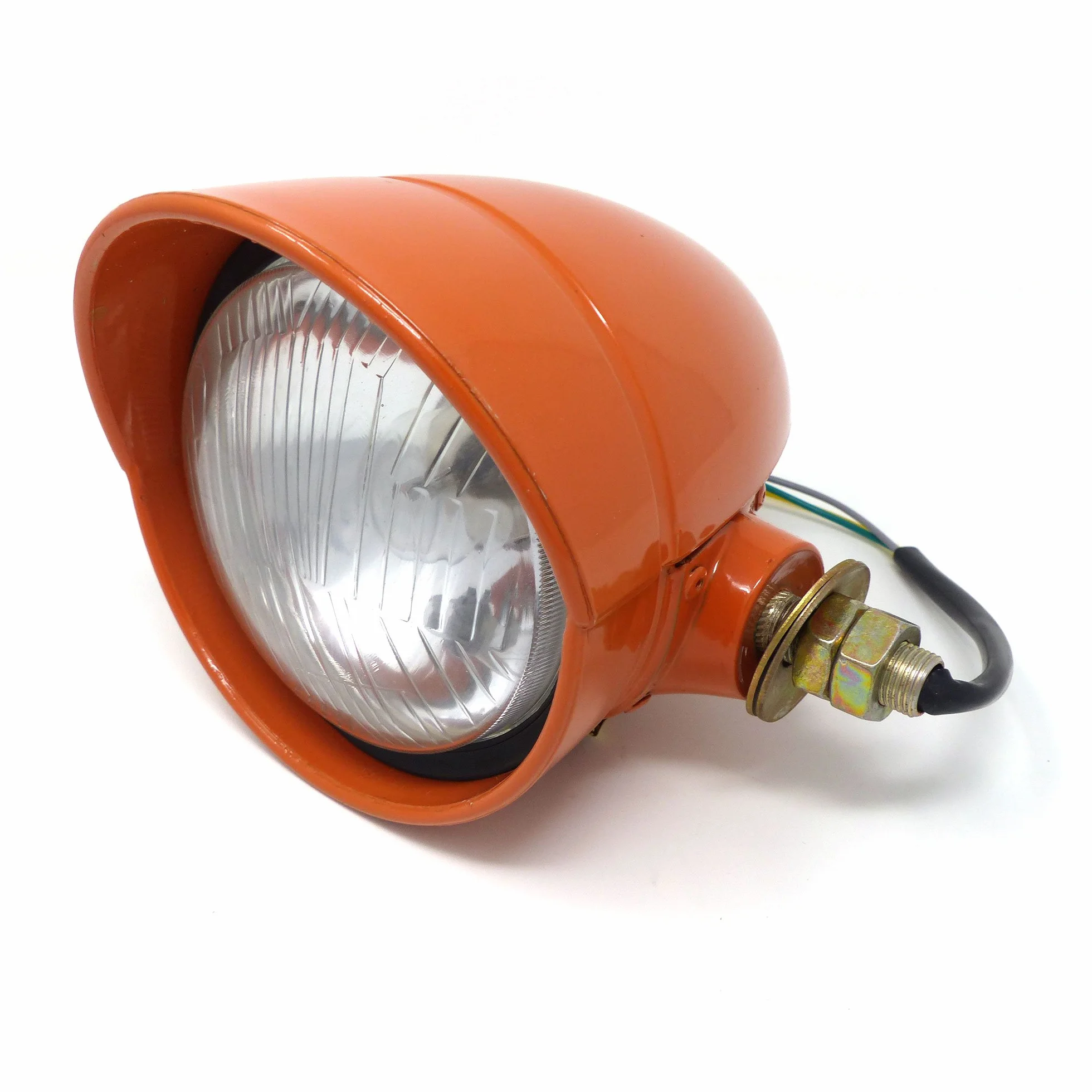 Faro fanale anteriore a 3 luci trattore DX FIAT OM SERIE ORO Made in Italy