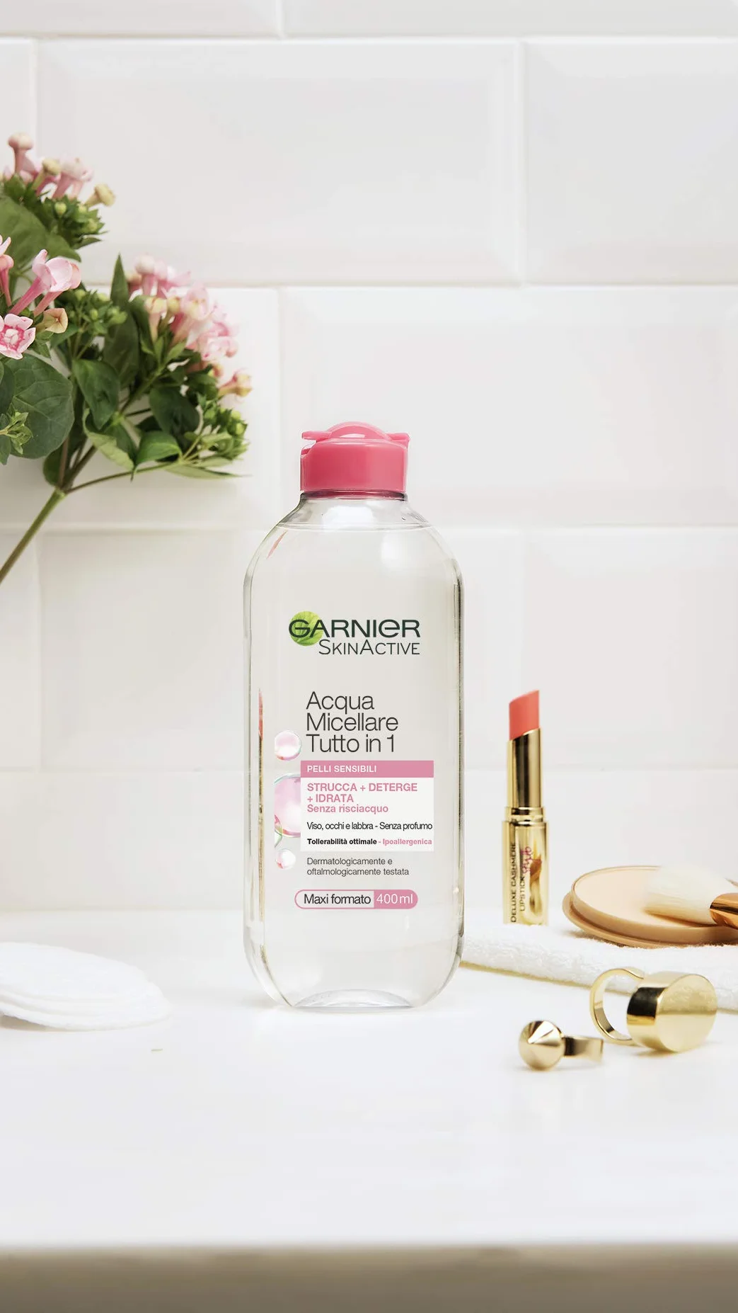 Garnier Kit Acqua Micellare Tutto In 1 Strucca Deterge Idrata 400 Ml Confezione Da 3