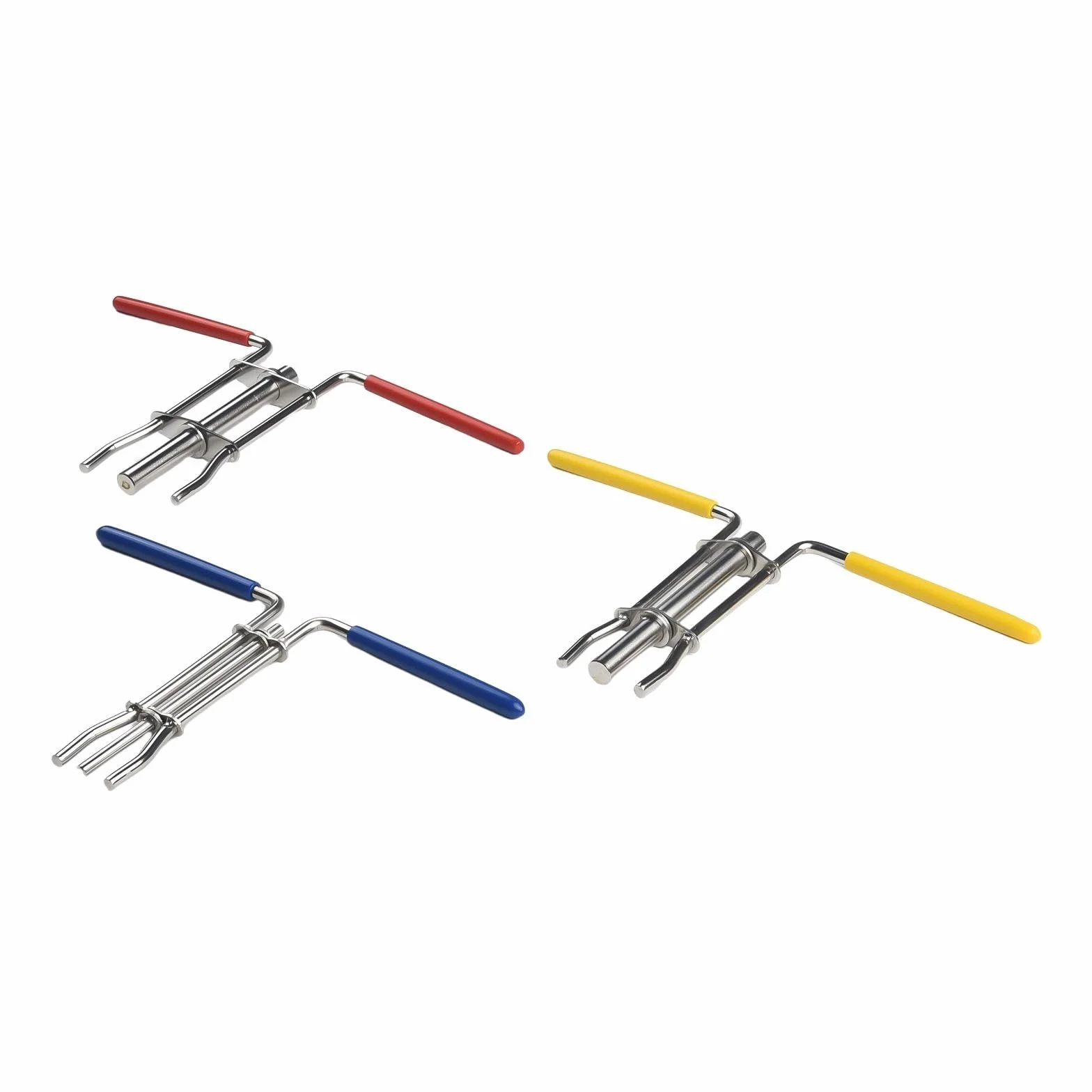 Kit installazione guarnizioni cilindro idraulico, set 3 driver a U acciaio inossidabile maniglie gomma