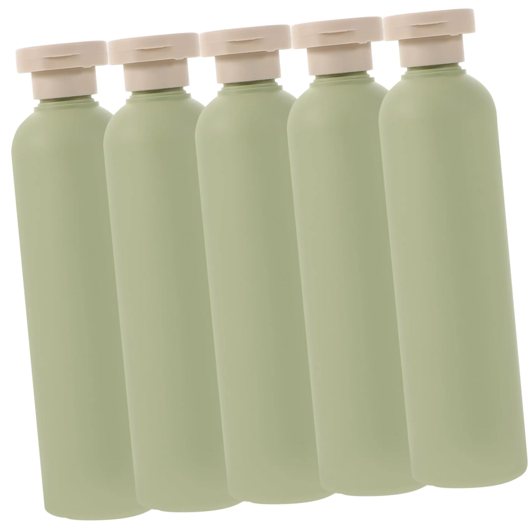 BESTYASH 2 Set Bottiglie Ricaricabili Con Flip Per Lozioni E Shampoo Bottiglie Vuote Viaggio Per Casa E Hotel 5 Pezzi*2