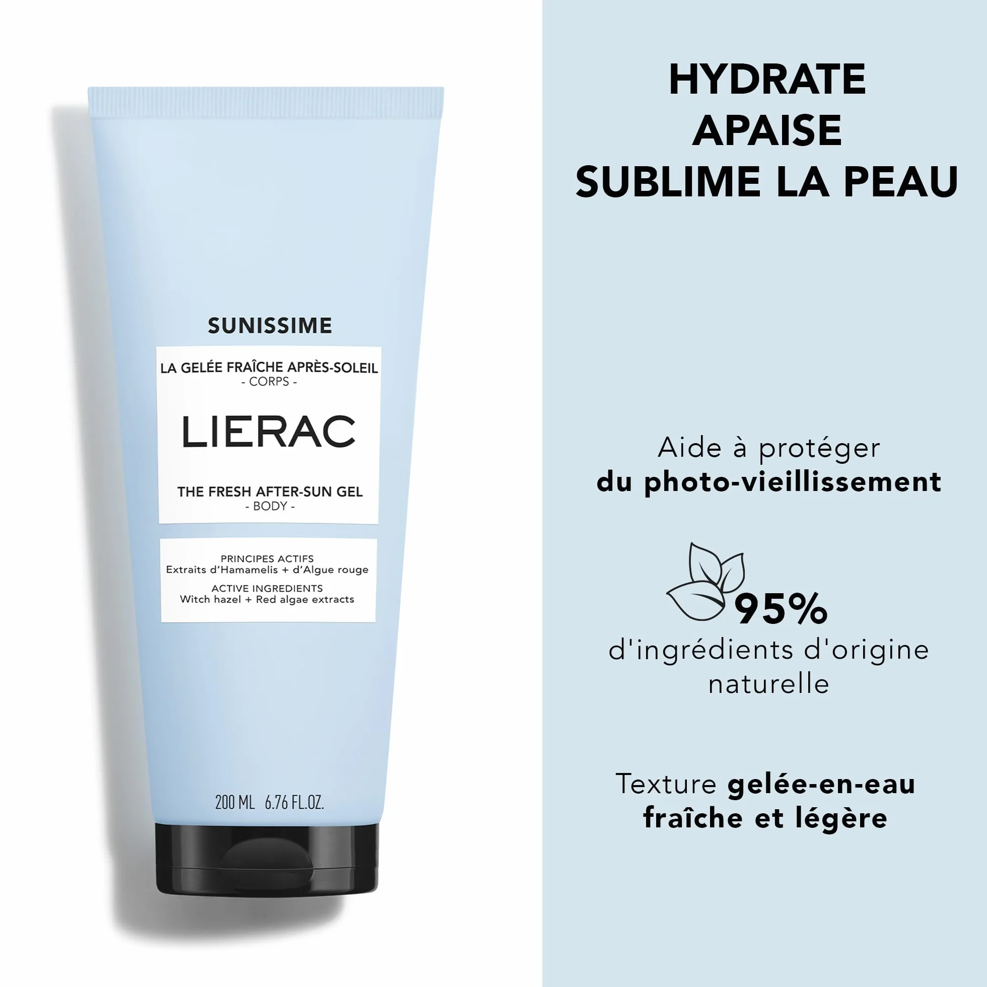 Lierac - Sunissime - Il Gel Doposole Rinfrescante - Idratante, Anti-età, Lenitivo - 200ml