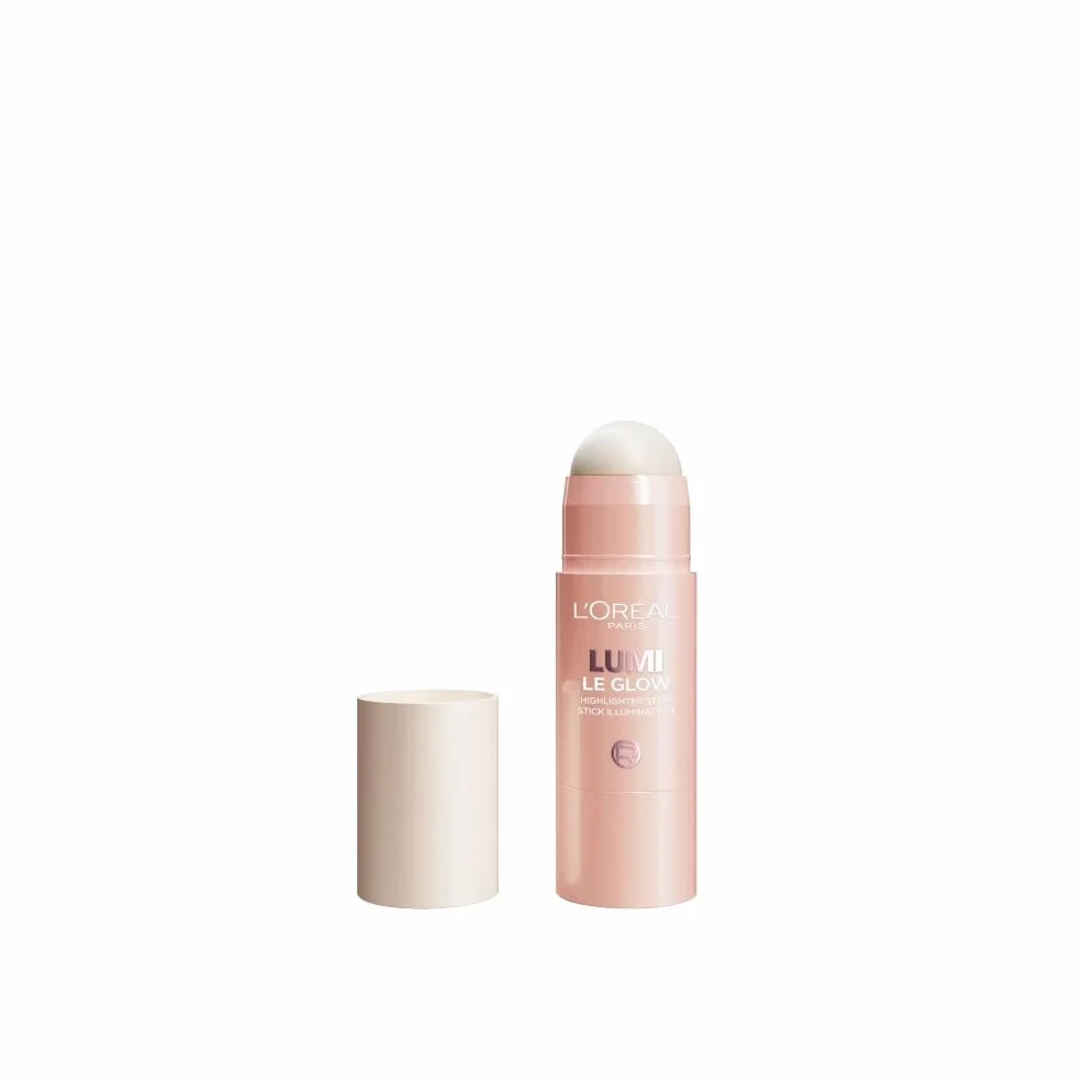 L'Oréal Paris Stick Illuminante Multi-Uso, Per Viso e Corpo, Pelle Luminosa e Radiosa, Effetto Glow Intenso e Istantaneo, Finish che Riflette la Luce, Lumi Glass, Tonalità: 610 Pearl Eclat, 5 gr