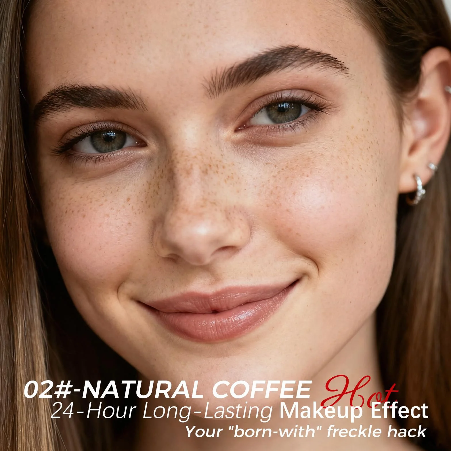 Penna Lentiggini – Freckle Pen per un Look Naturale e Luminoso, Waterproof e Lunga Durata, Facile da Applicare, Makeup Portatile per Uso Quotidiano e Occasioni Speciali (Caffè)