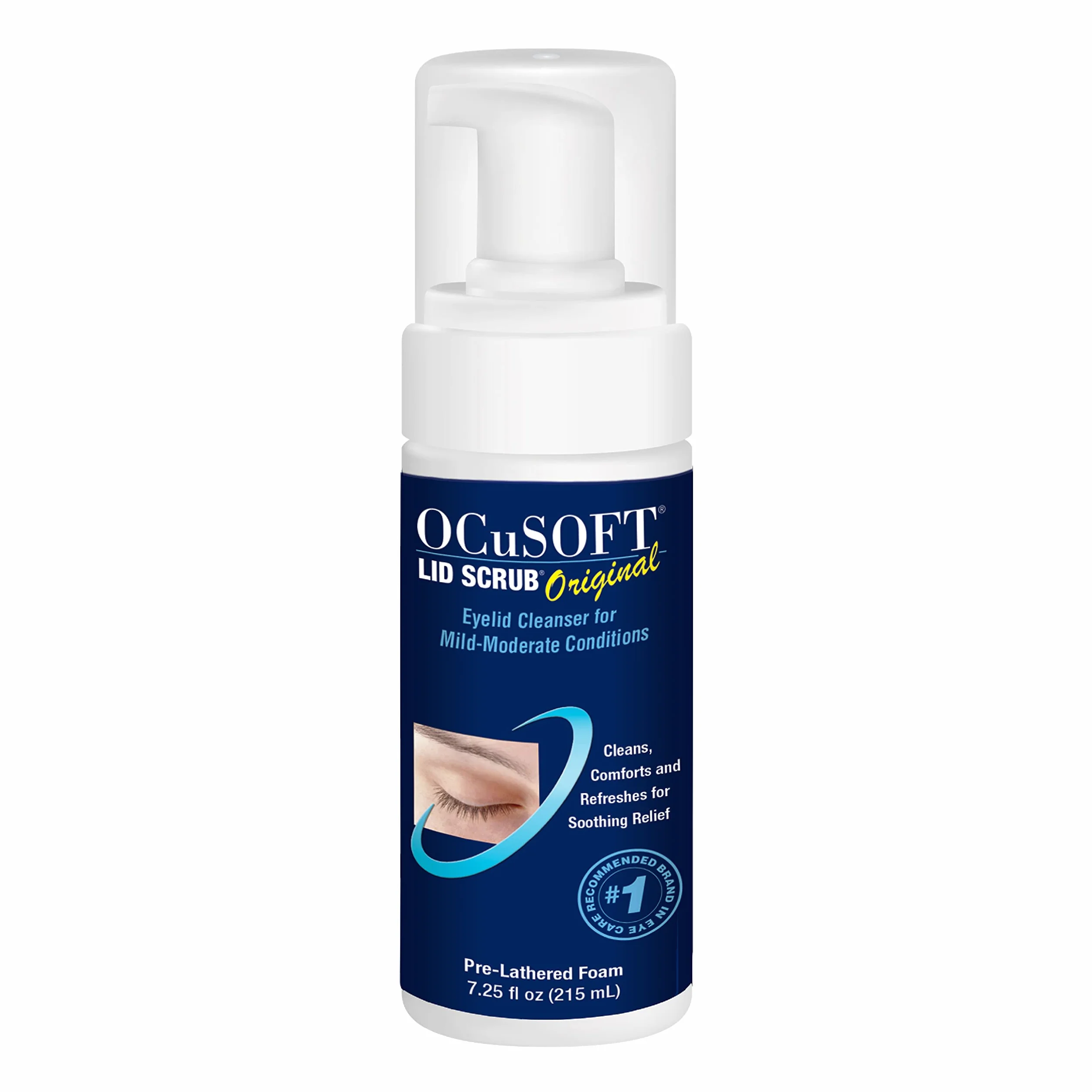 Ocusoft Eyelid Scrub Foaming Eyelid Cleanser - 50 Ml