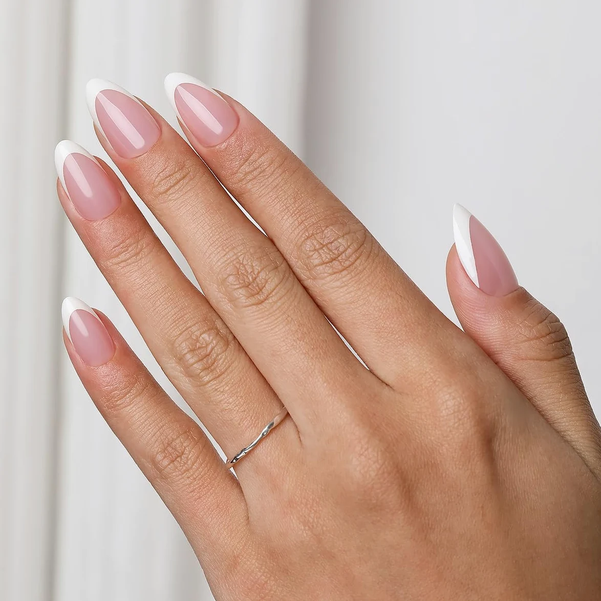 PRO-TIPS - 150 unghie a pressione, in gel acrilico, per un facile set fai da te