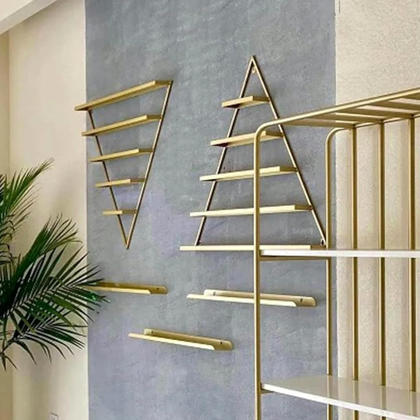 Scaffali per Smalti per Unghie Montati Parete, Portaoggetti for rack montato a parete, portaoggetti for cosmetici, supporto for pittura, olio essenziale, rossetto, profumo, espositore for unghie(Black
