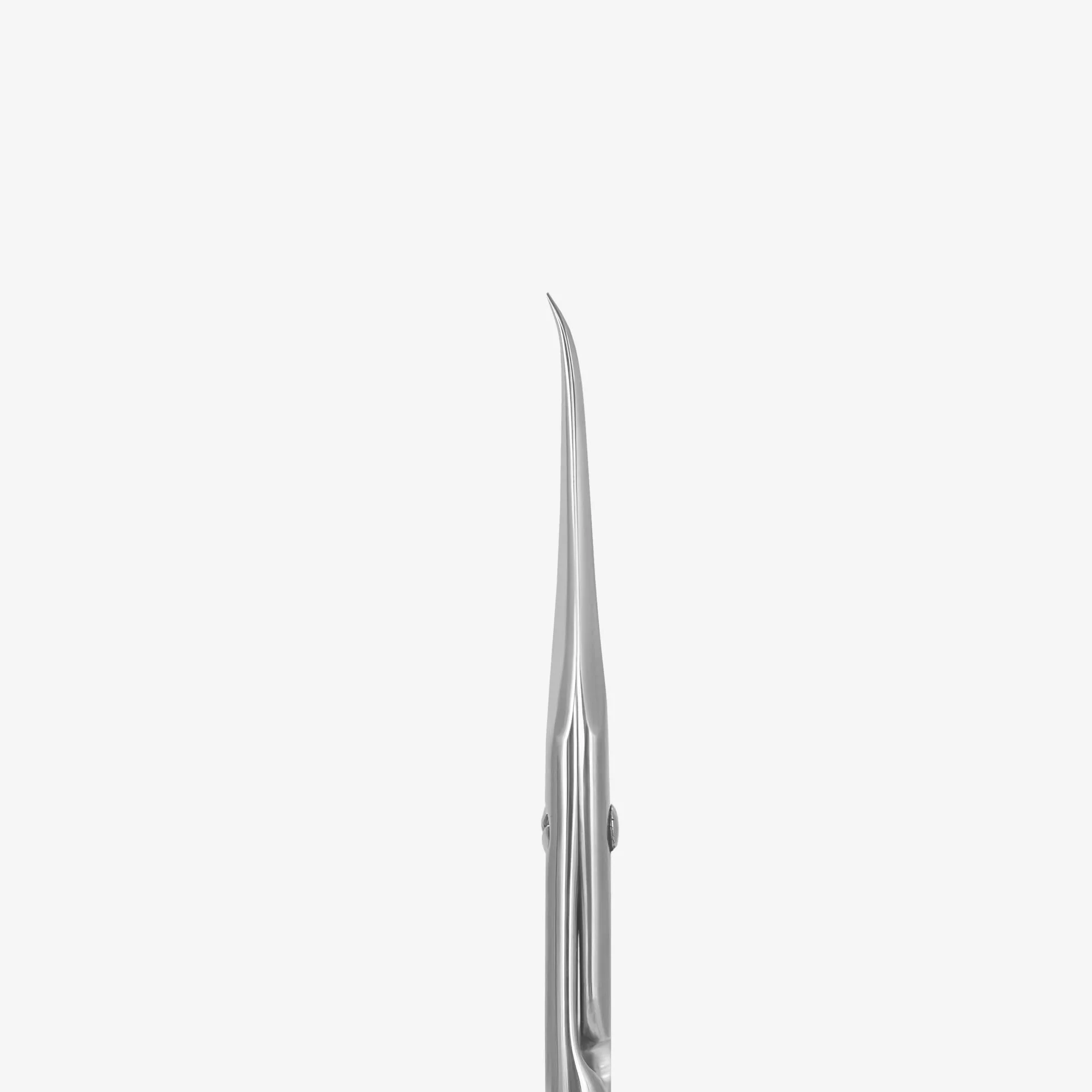 STALEKS PRO Forbici professionali per pelle cuticole maniglia dritta lama 25 mm gancio SX-23/2m