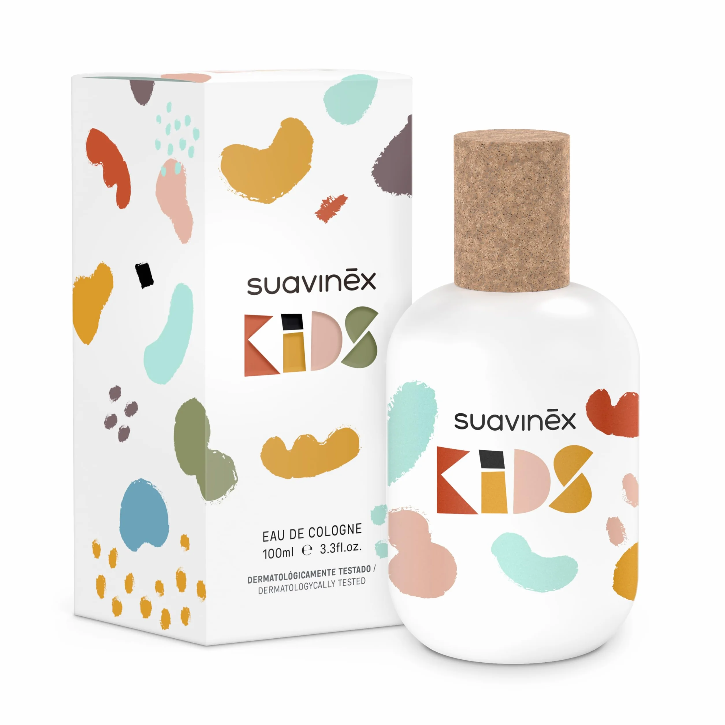 Suavinex Kids Acqua di Colonia per Bambini 100 ml Spray Fruttato Dermatologicamente Testata 3-10 Anni